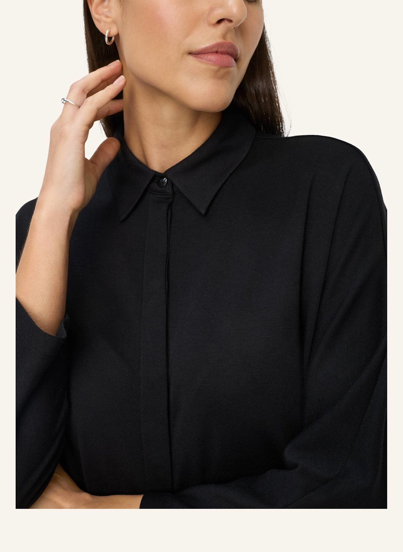 BRAX Shirt STYLE CELIA M: SCHWARZ