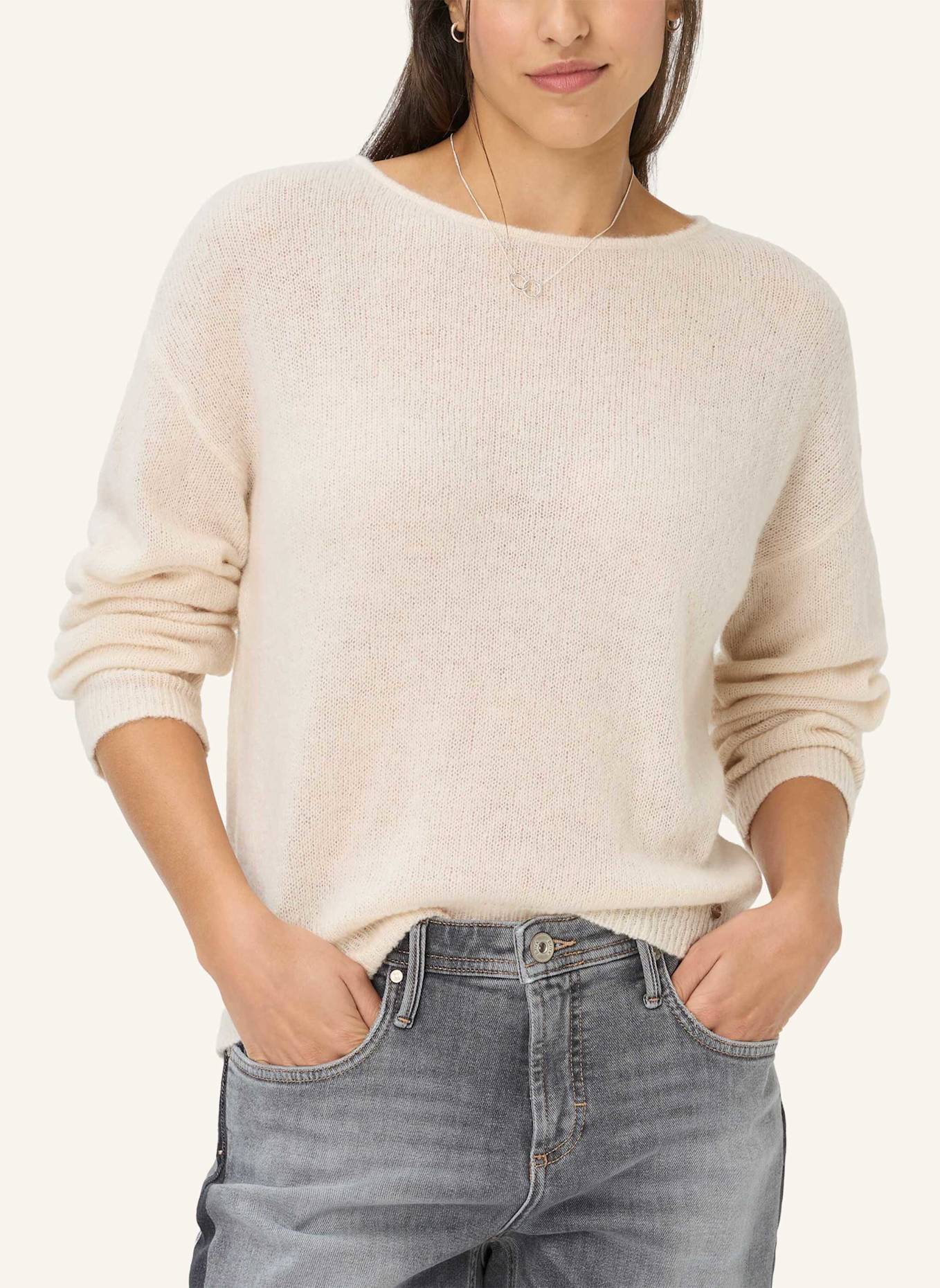 BRAX Strickpullover STYLE LISA: BEIGE