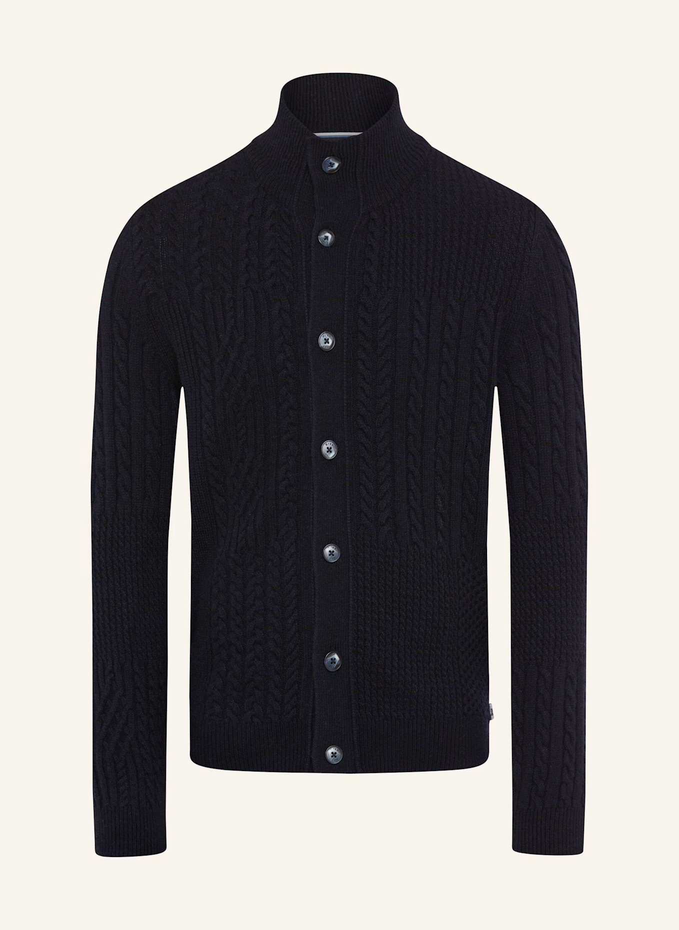 BRAX Strickjacke STYLE JEFF: BLAU