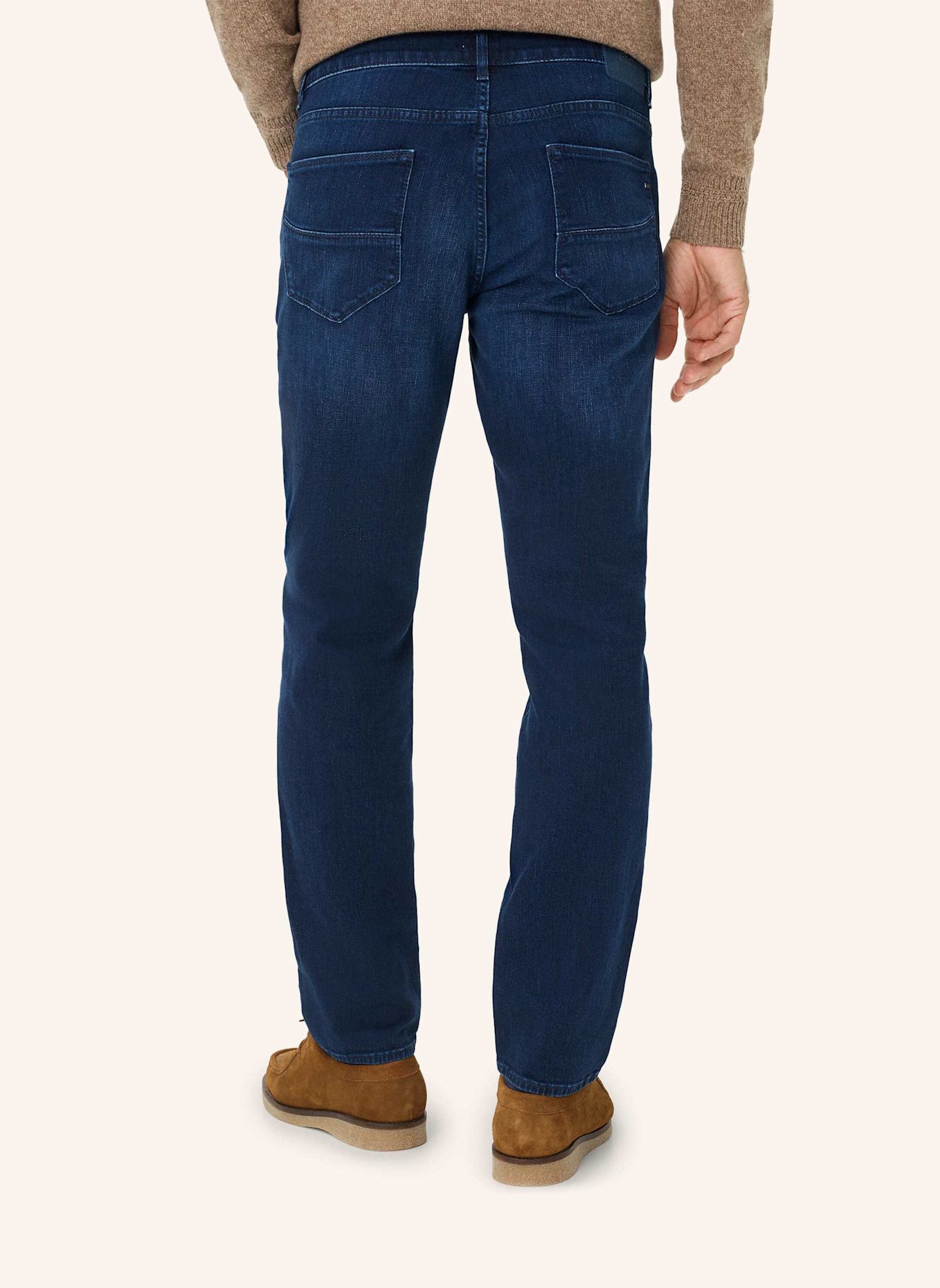 BRAX Five-Pocket-Jeans STYLE CADIZ: DUNKELBLAU