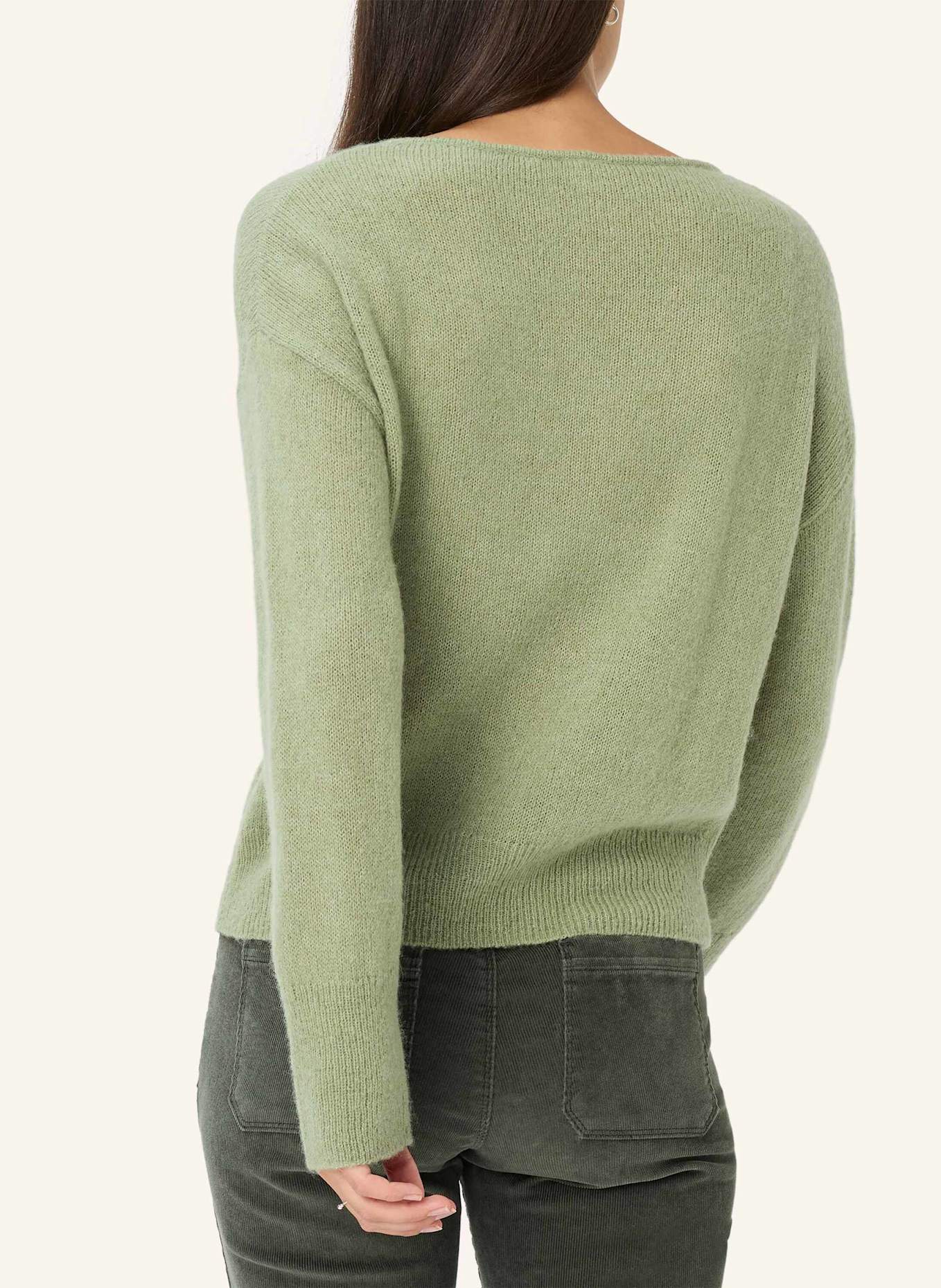 BRAX Strickpullover STYLE LISA: HELLGRÜN