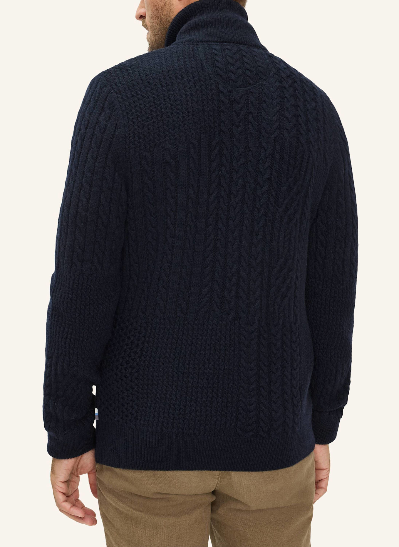 BRAX Strickjacke STYLE JEFF: BLAU