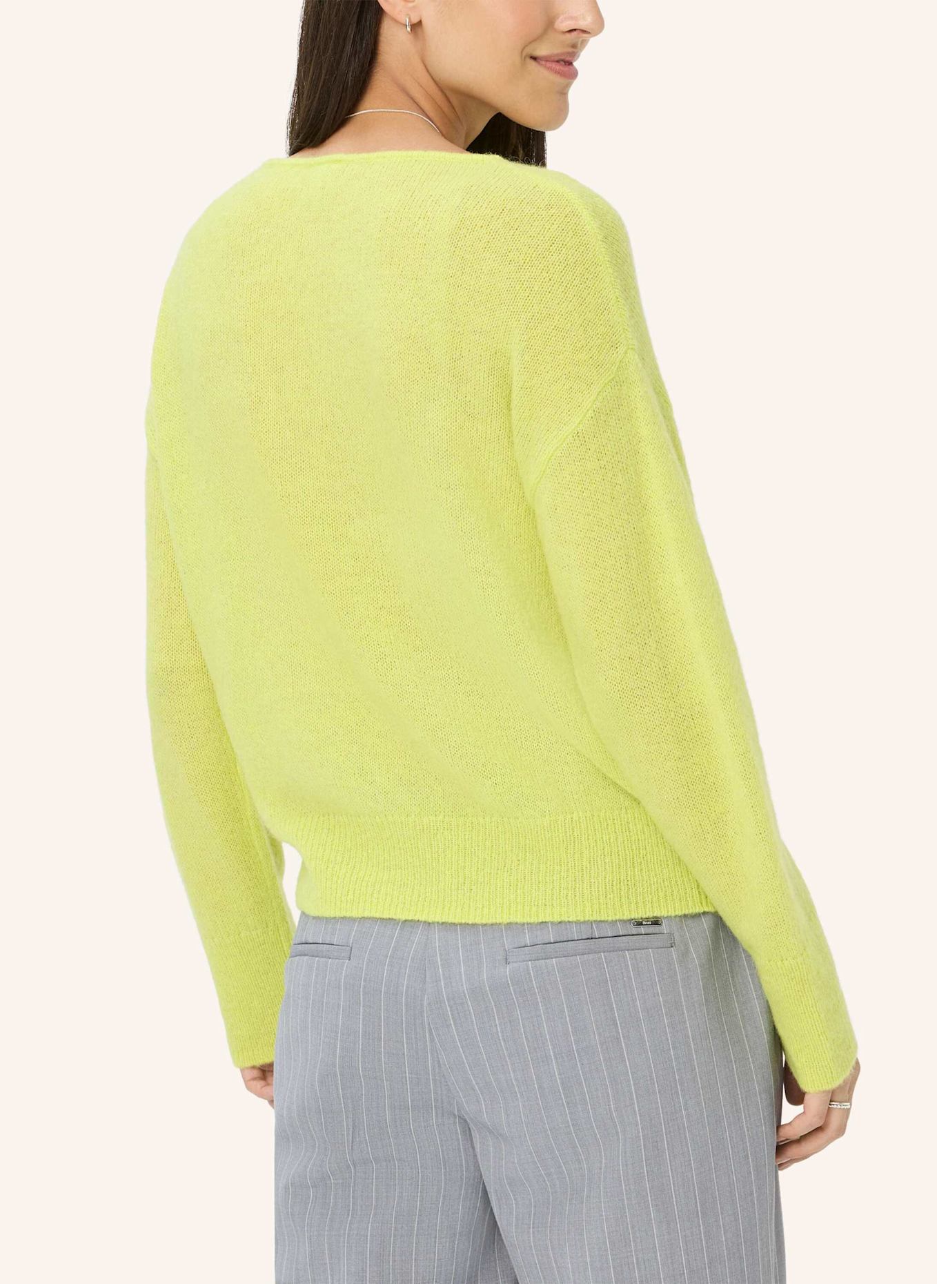 BRAX Pullover LISA: HELLGRÜN