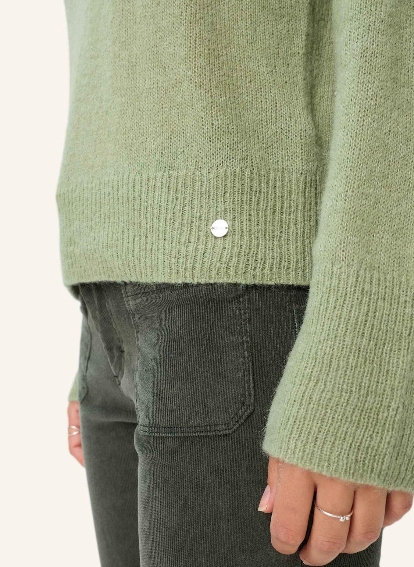 BRAX Strickpullover STYLE LISA: HELLGRÜN