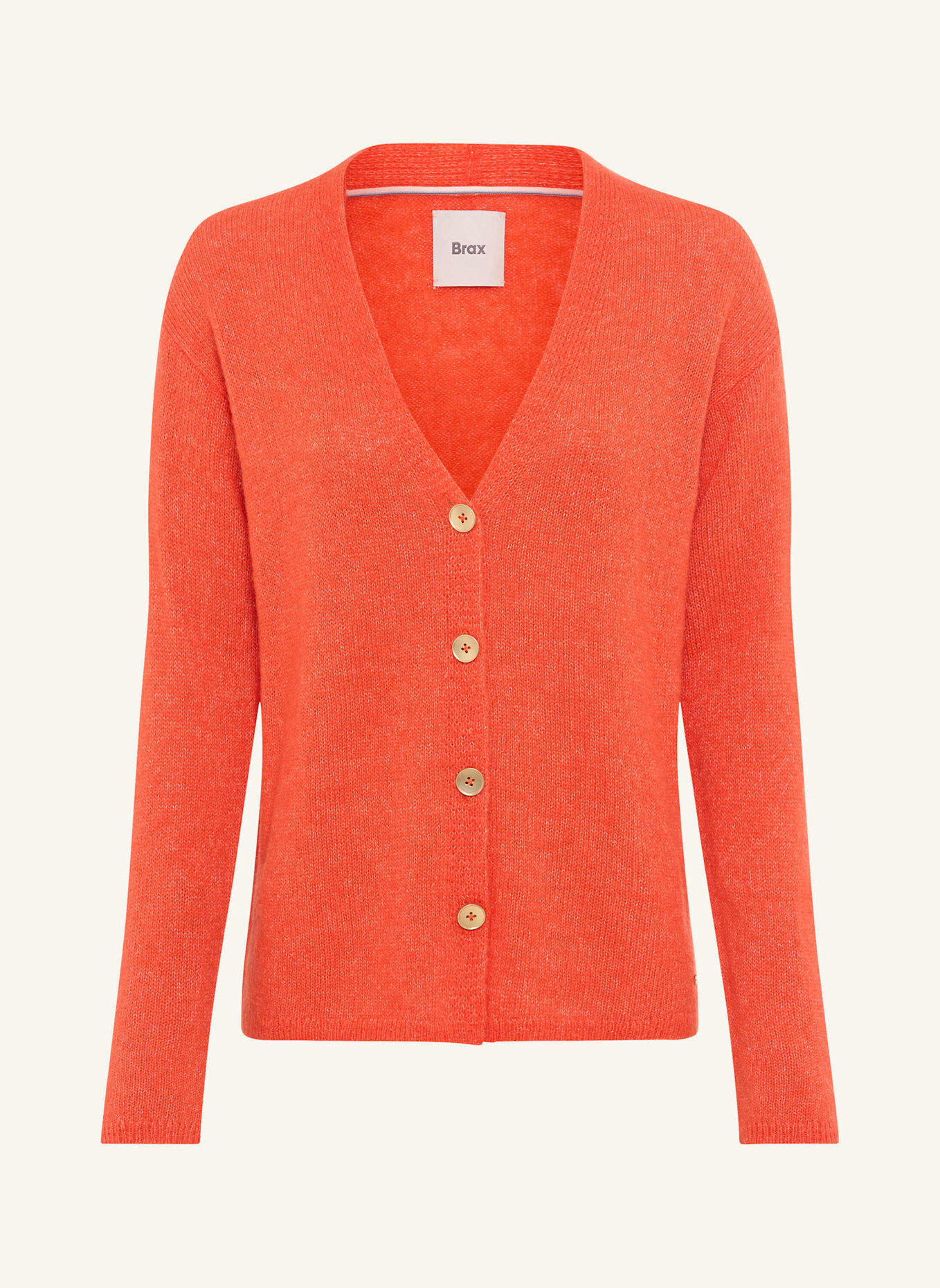 BRAX Strickjacke STYLE ALICIA: ORANGE