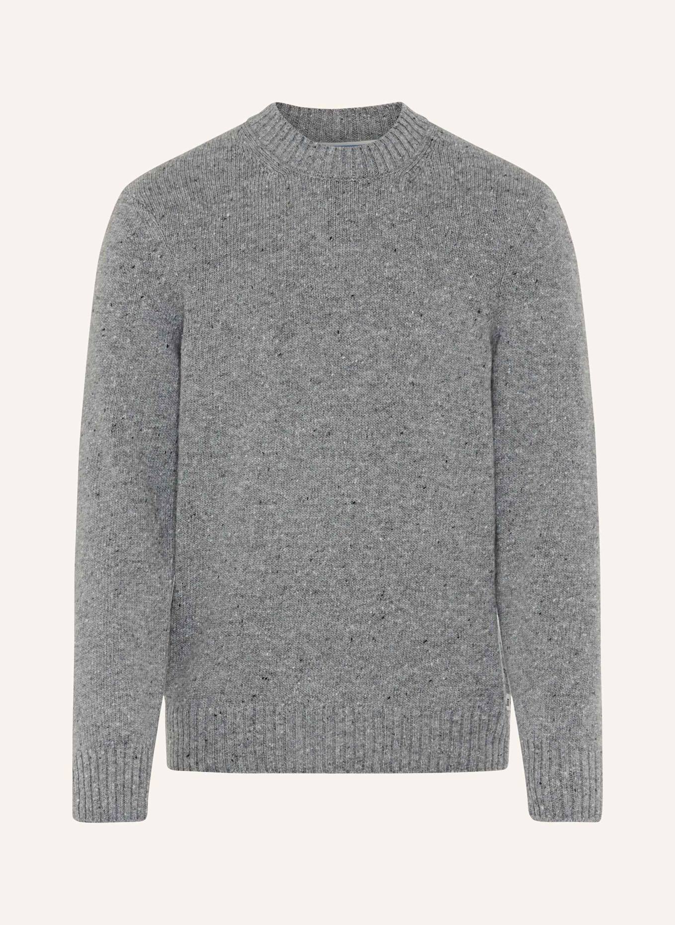 BRAX Strickpullover STYLE BUDDY: GRAU