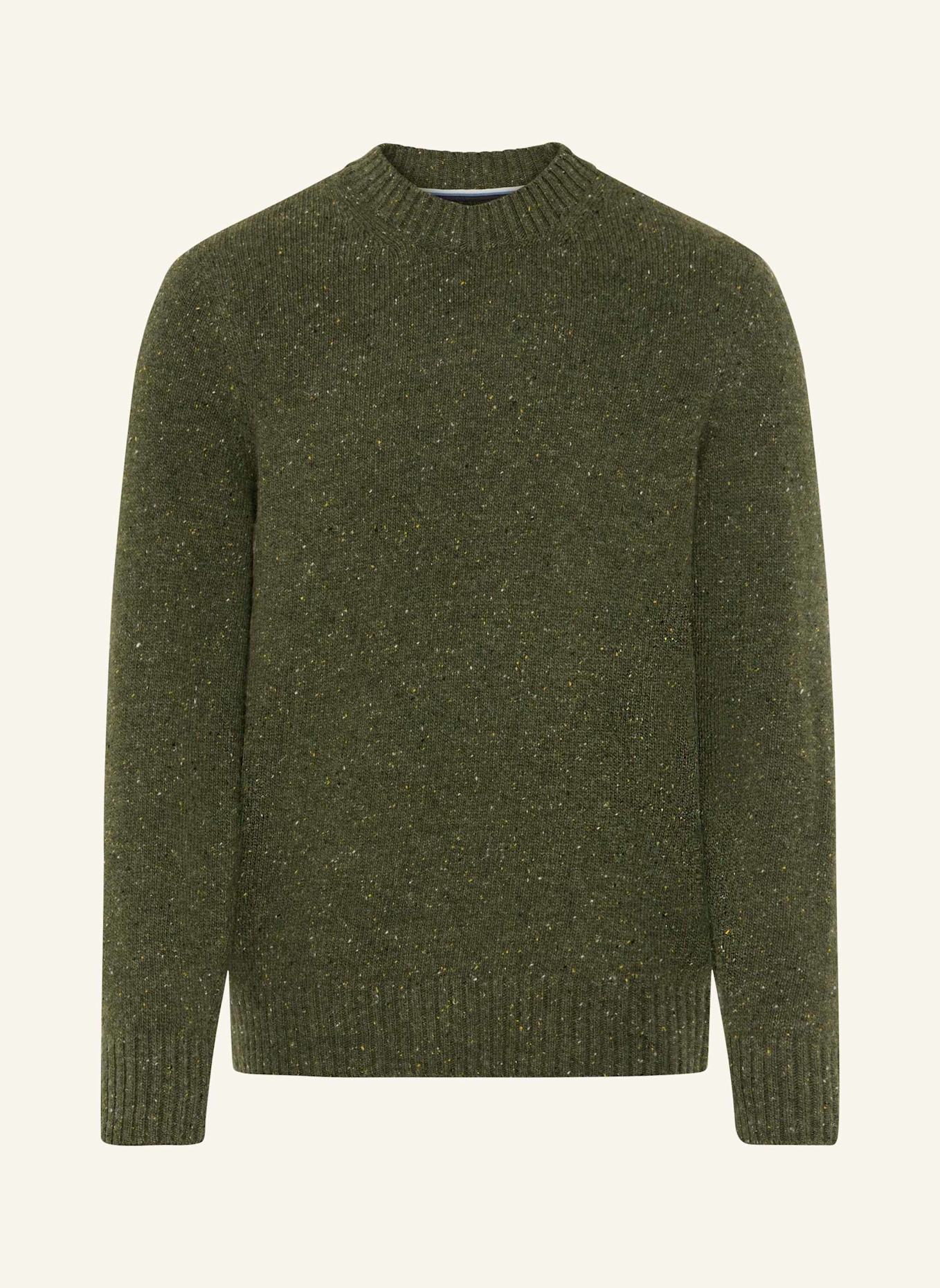 BRAX Strickpullover STYLE BUDDY: KHAKI