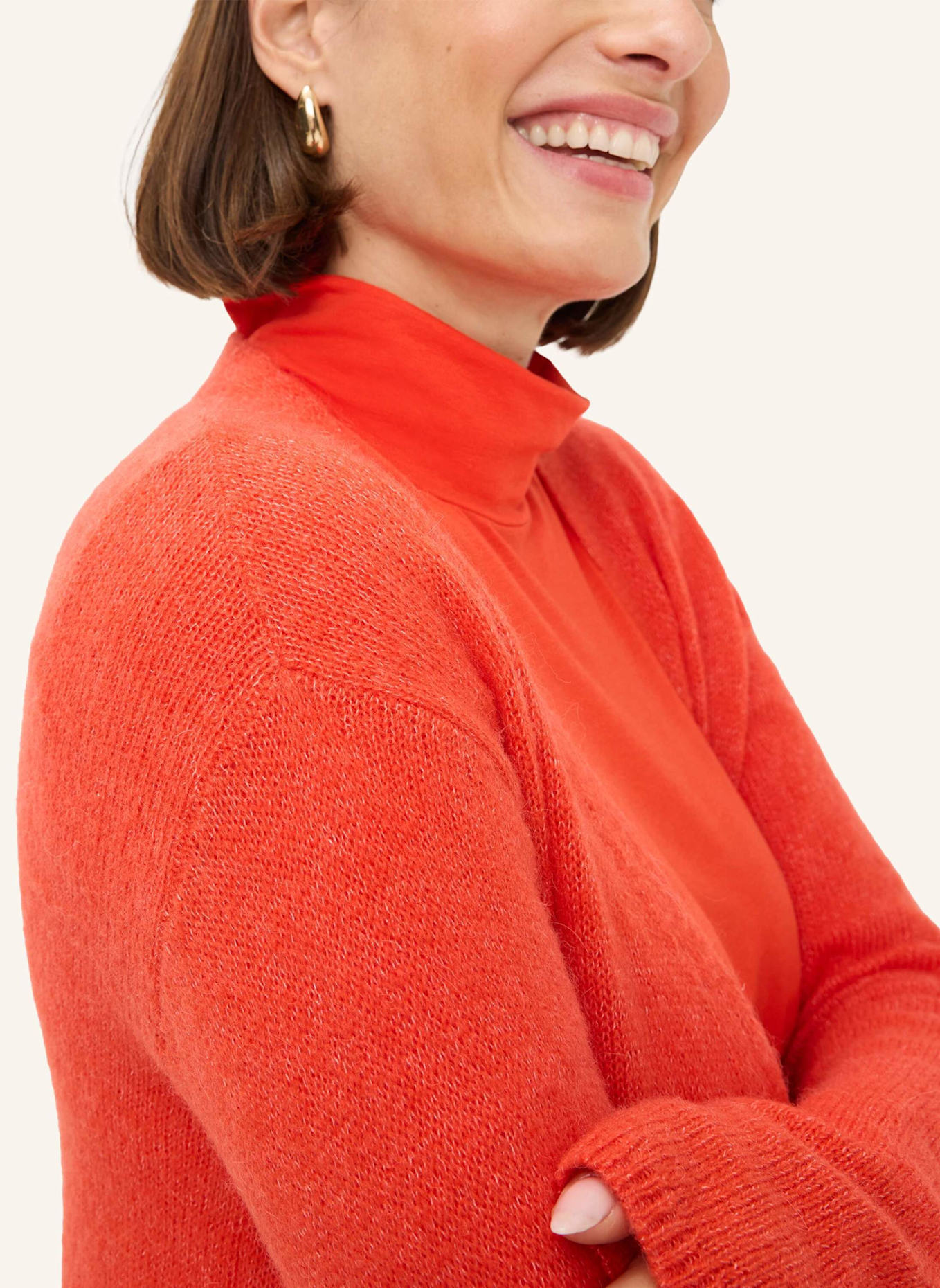 BRAX Strickjacke STYLE ALICIA: ORANGE