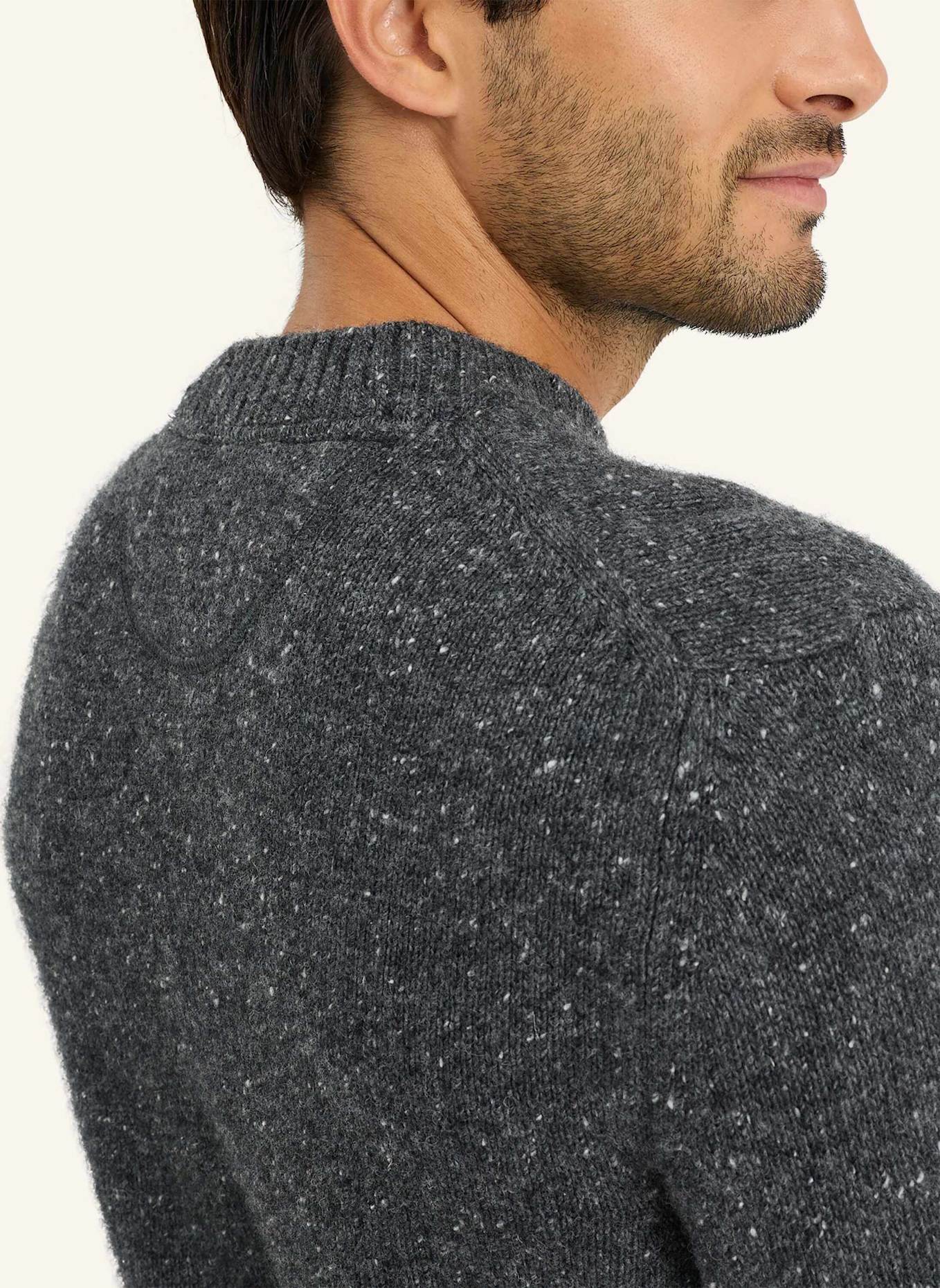 BRAX Strickpullover STYLE BUDDY: DUNKELGRAU