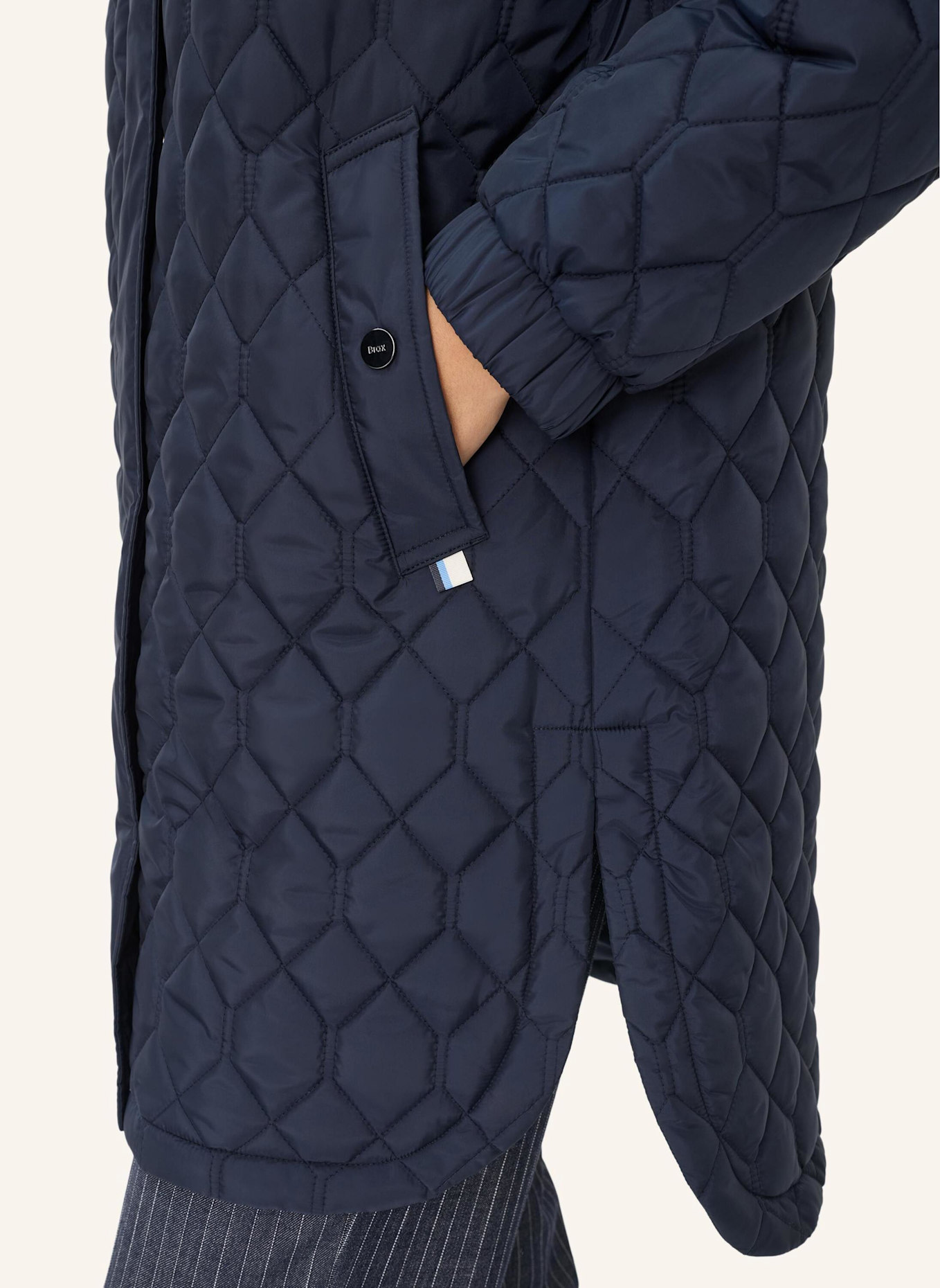 BRAX Steppmantel STYLE TOKIO: BLAU