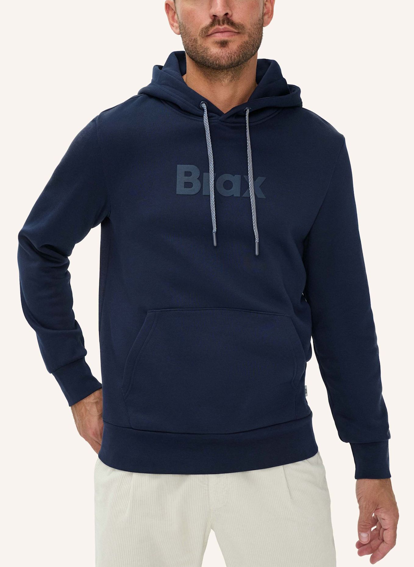 BRAX Sweatshirt STYLE SULLIVAN: DUNKELBLAU