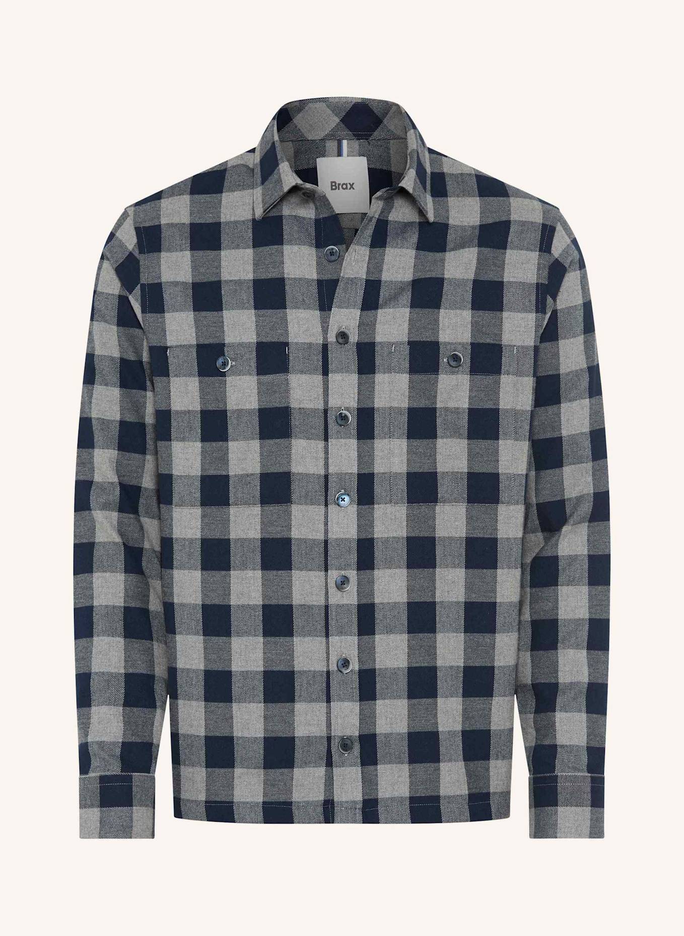 BRAX Overshirt STYLE KAY: BLAU