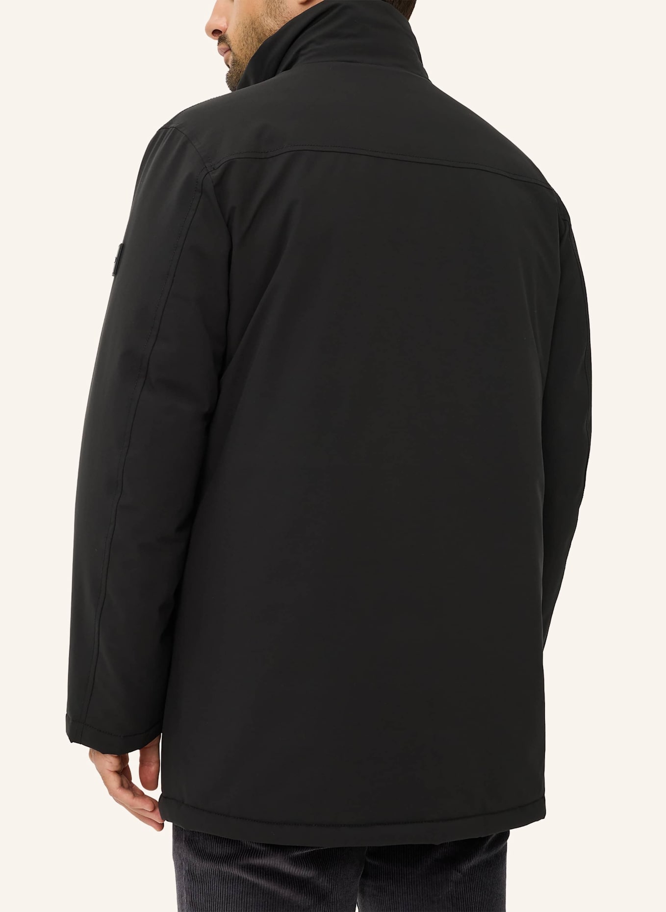 BRAX Parka STYLE GLEN: SCHWARZ