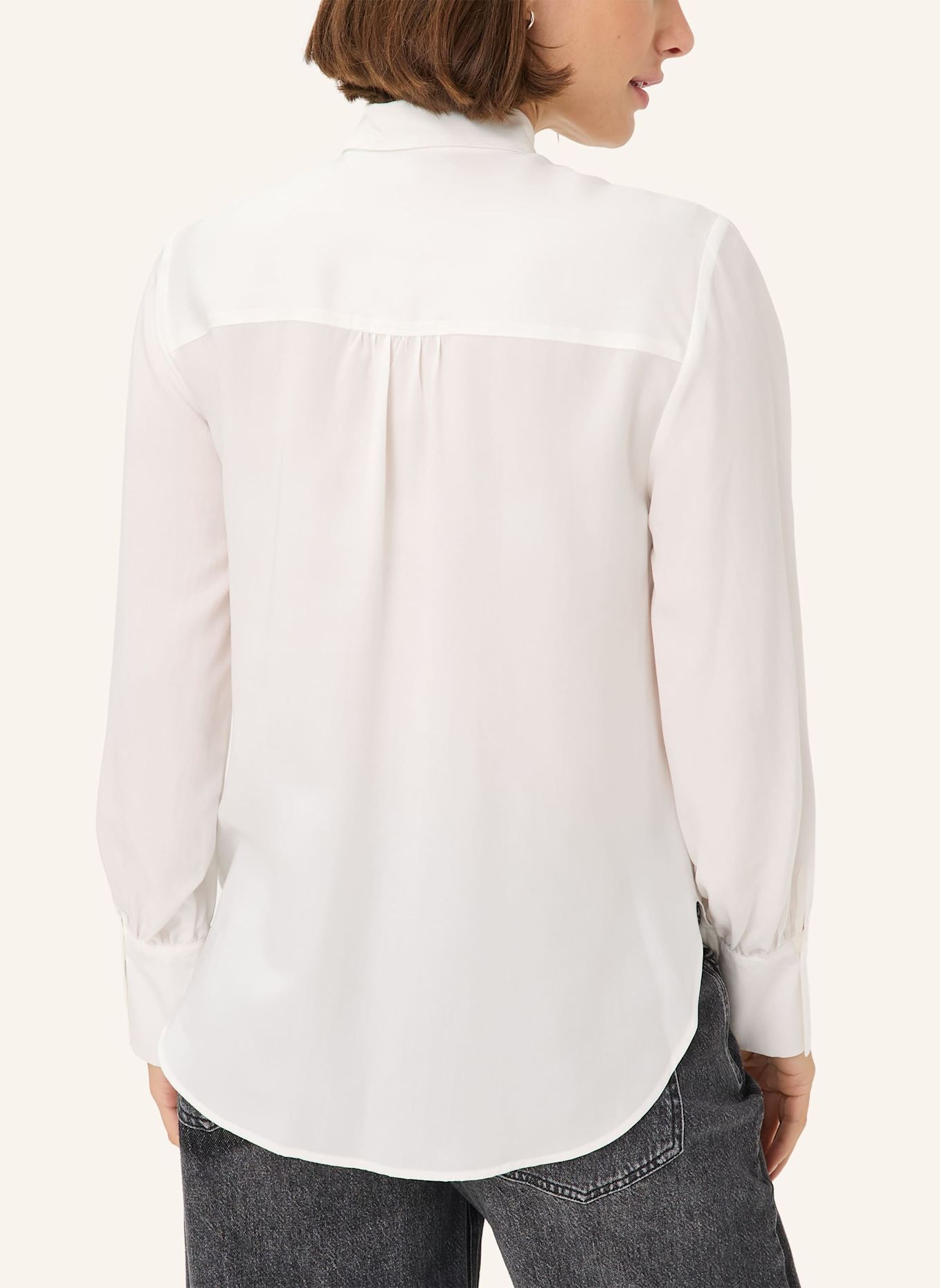 BRAX Hemdbluse STYLE VIC: WEISS