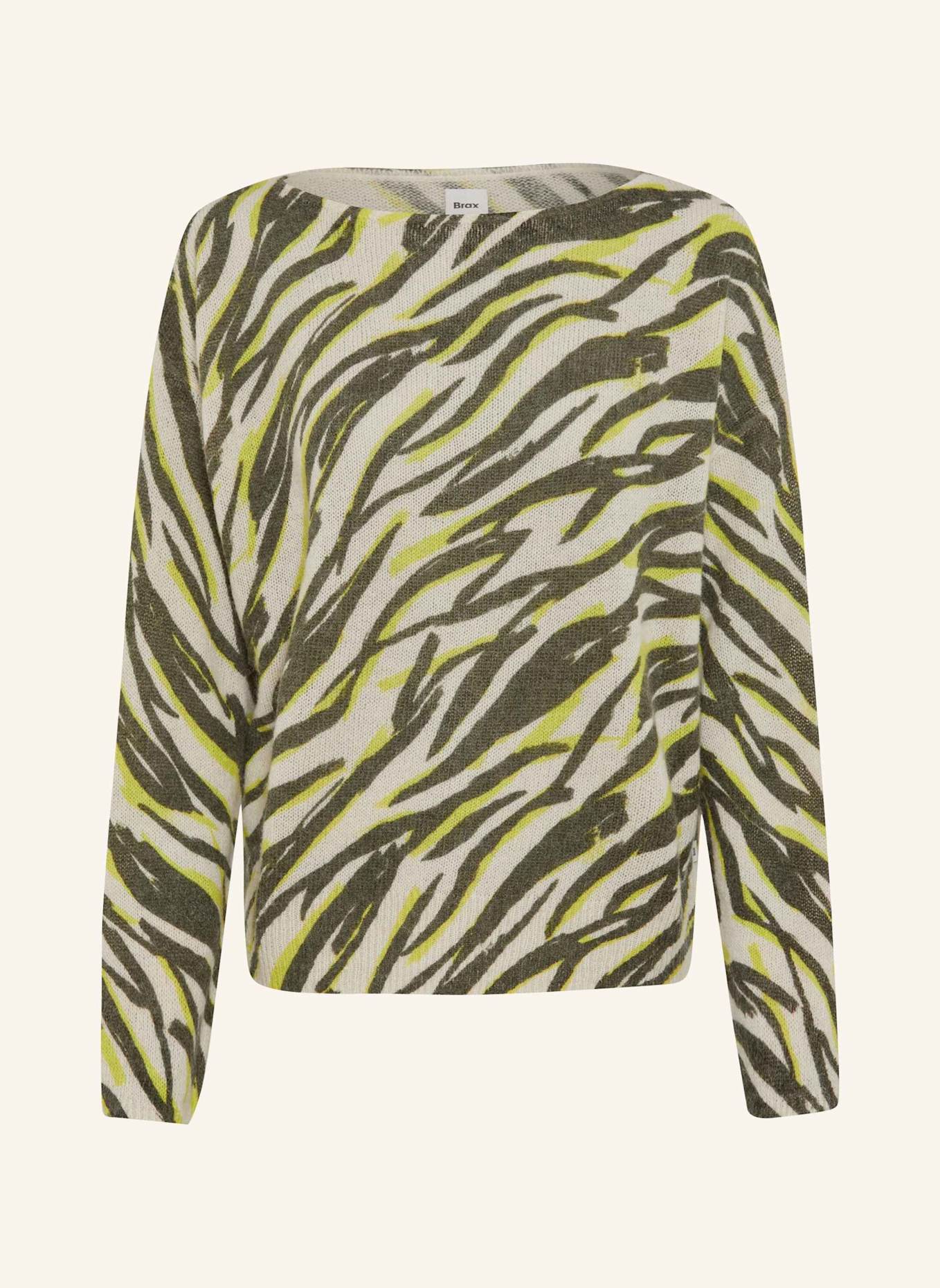 BRAX Strickpullover STYLE LISA: HELLGRÜN