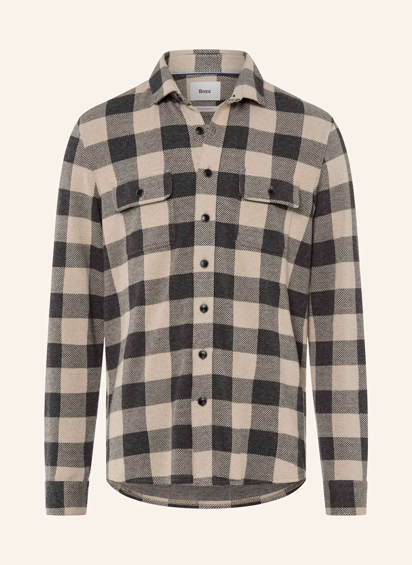 BRAX Overshirt STYLE SANTIAGO: WEISS