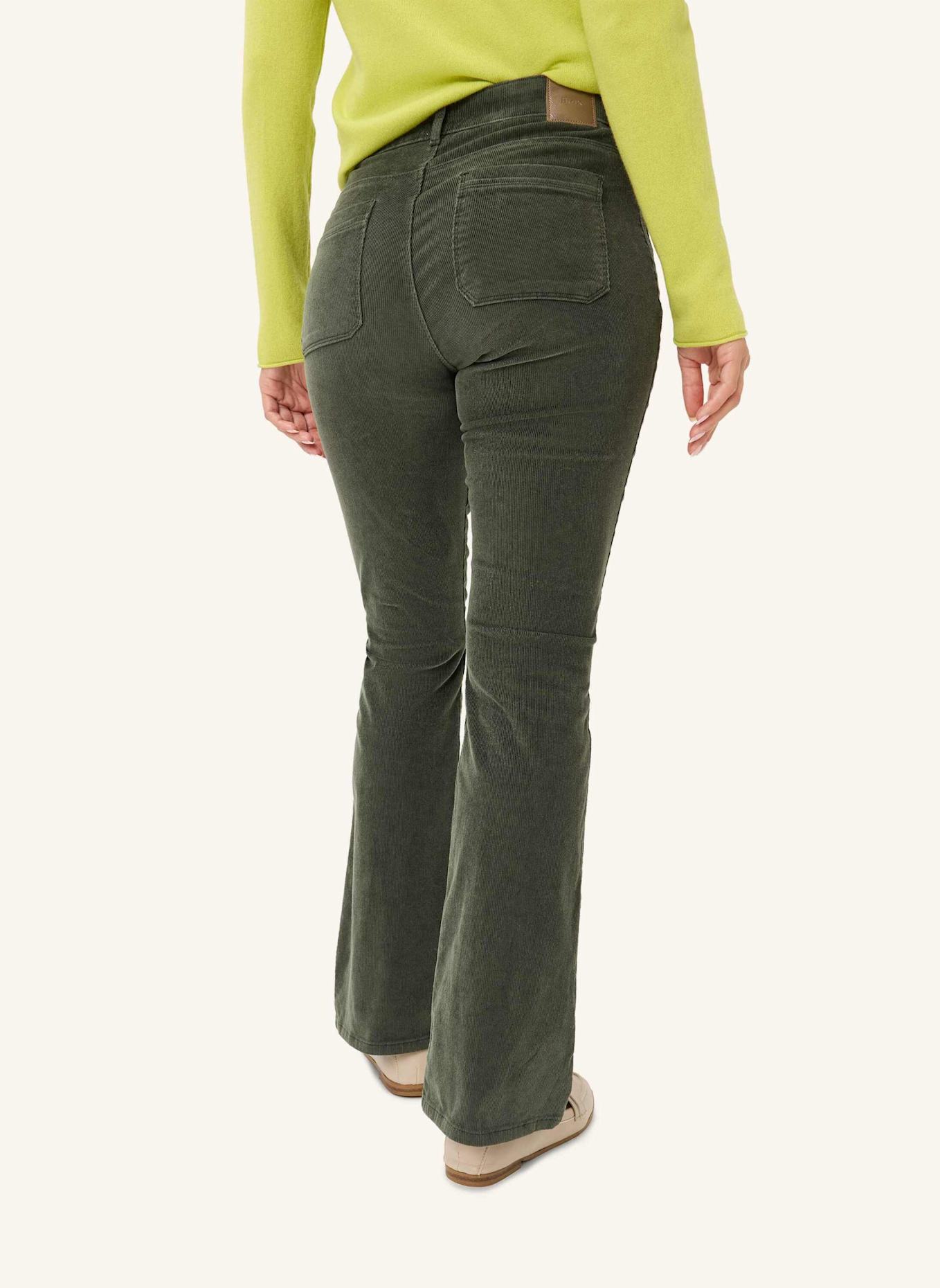 BRAX Hose STYLE SHAKIRA: DUNKELGRÜN