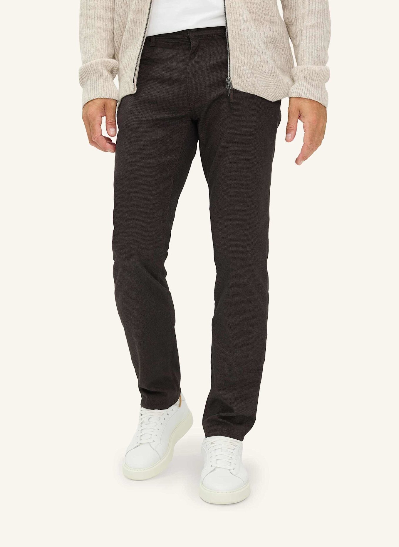 BRAX Five-Pocket-Hose STYLE CADIZ: BRAUN