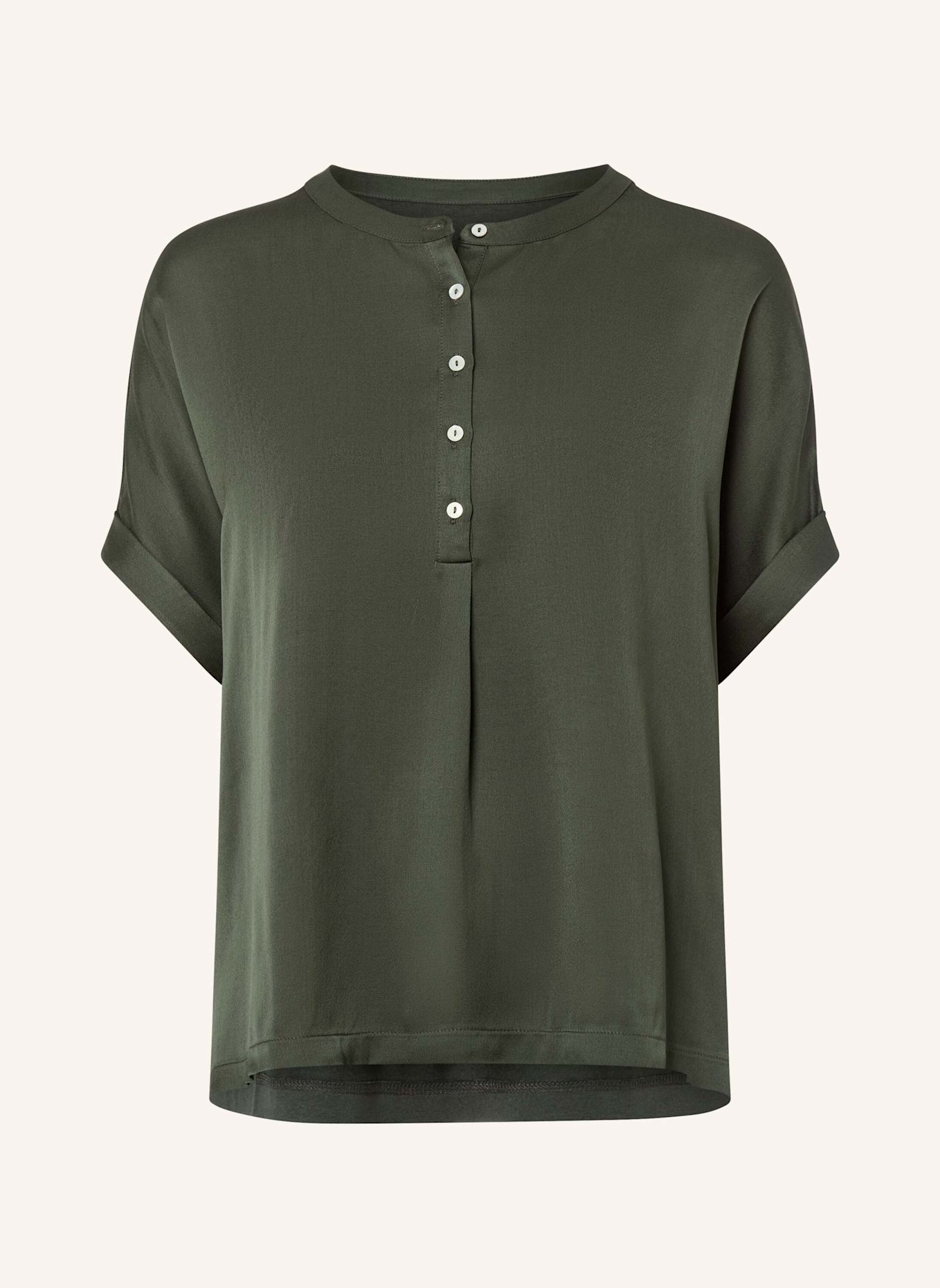 BRAX T-Shirt STYLE CLAIRE S: DUNKELGRÜN