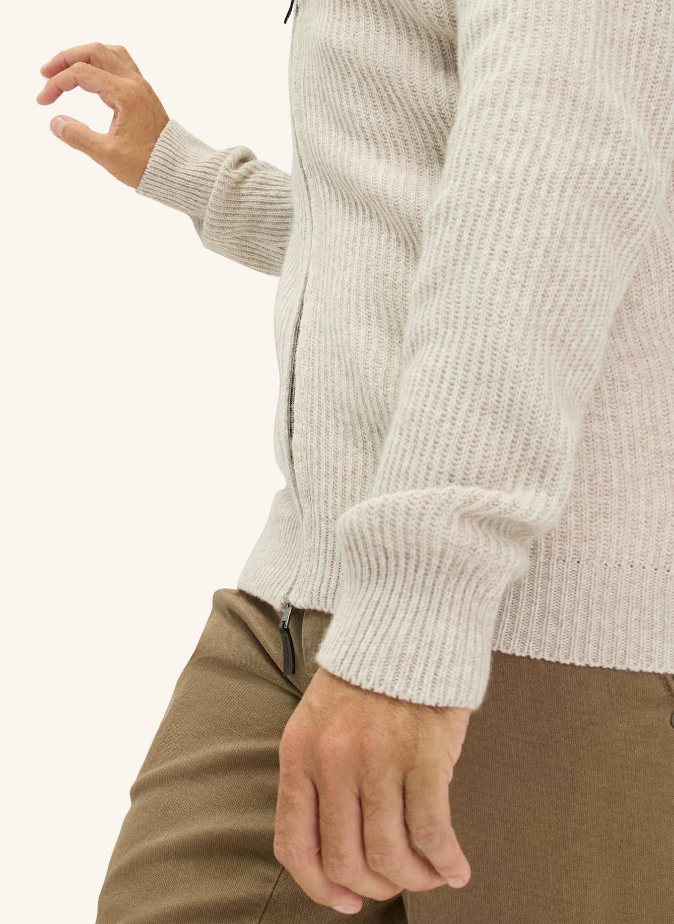 BRAX Strickjacke STYLE JORIS: BEIGE