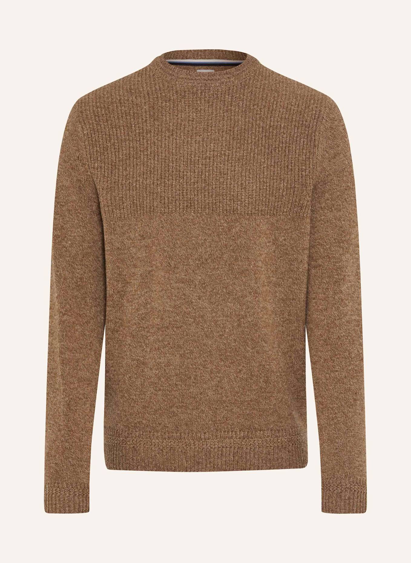 BRAX Strickpullover STYLE RICK: WEISS