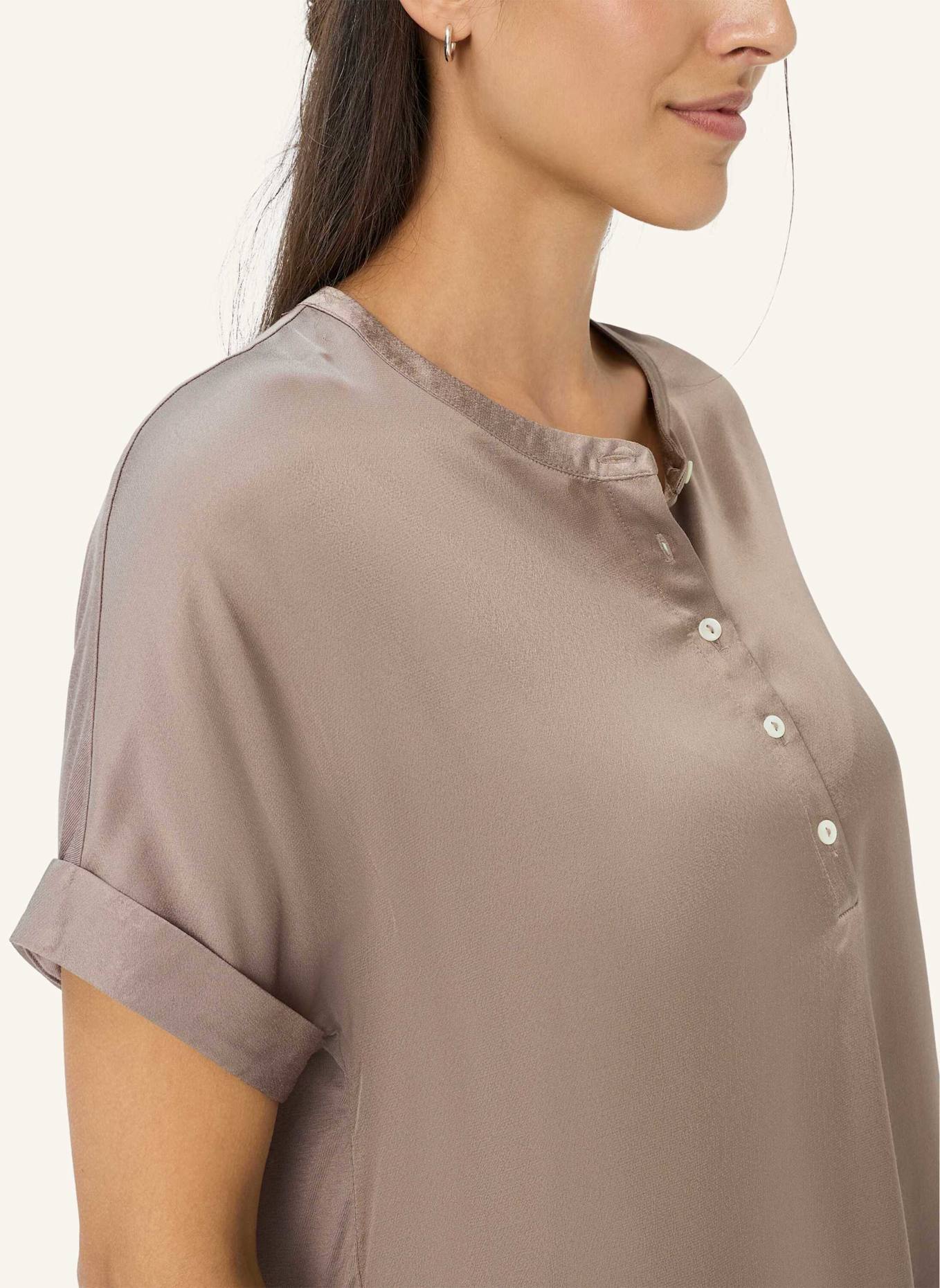 BRAX T-Shirt STYLE CLAIRE S: TAUPE