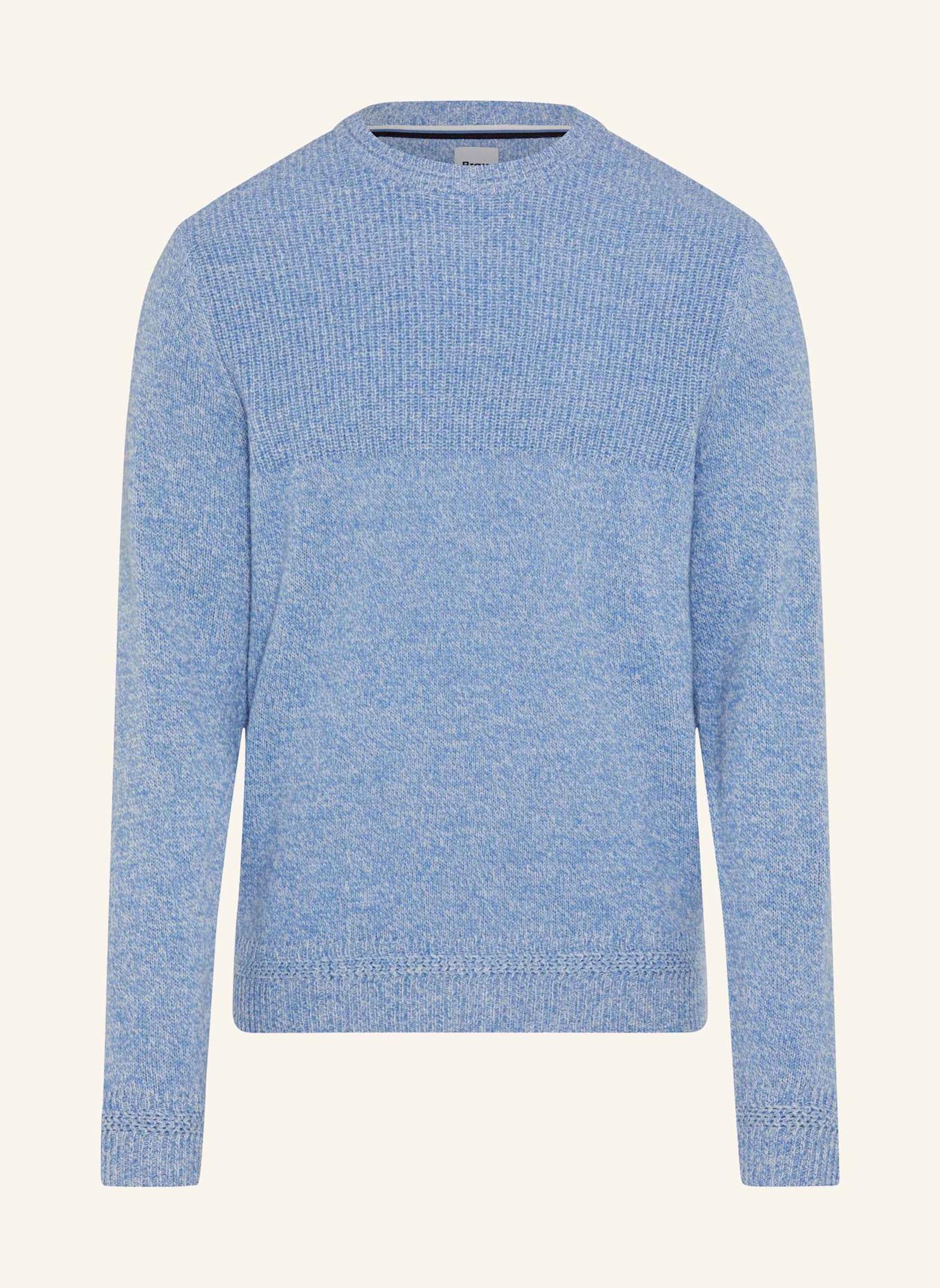BRAX Strickpullover STYLE RICK: BLAU