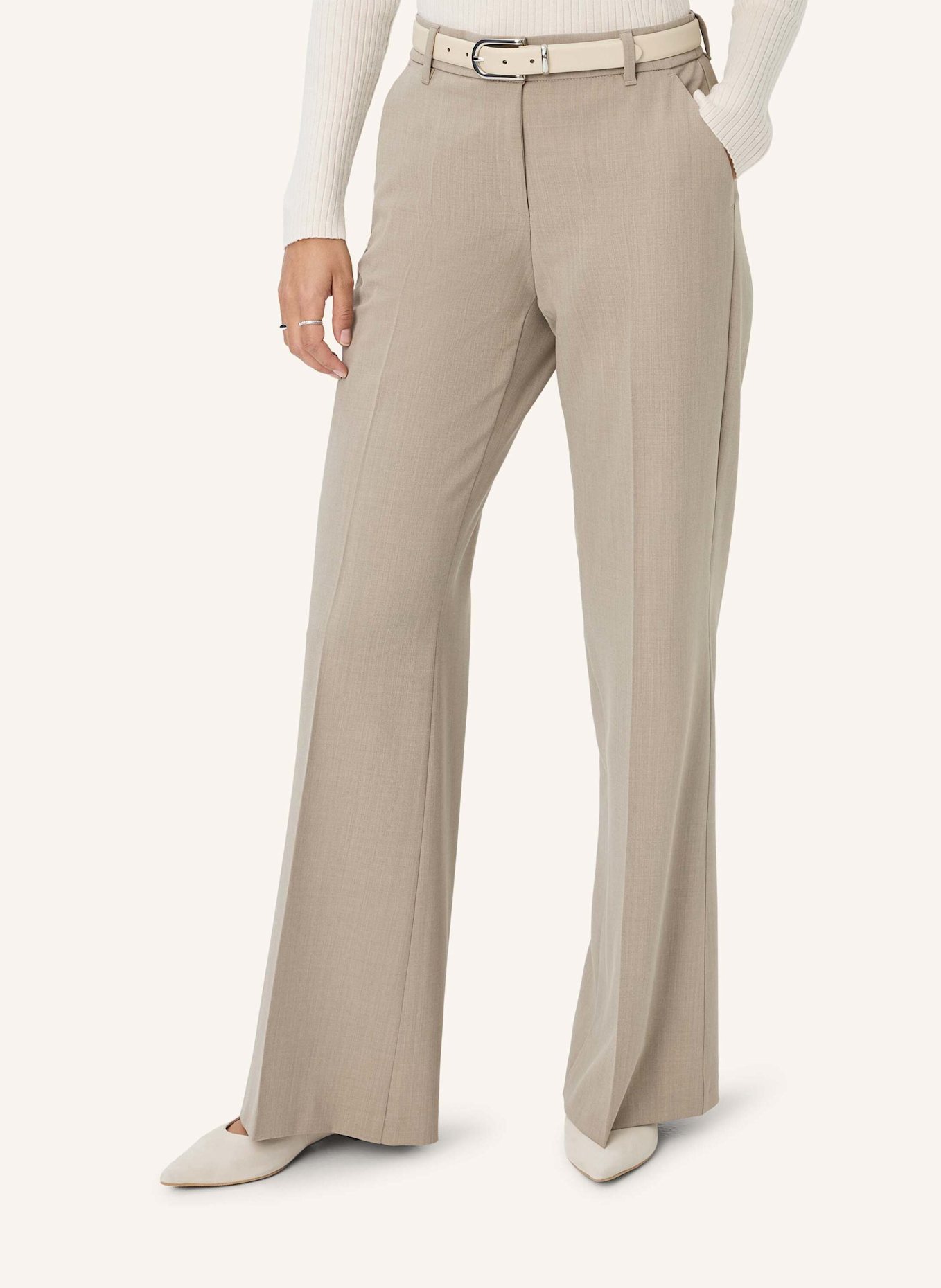 BRAX Palazzohose STYLE MAINE: TAUPE