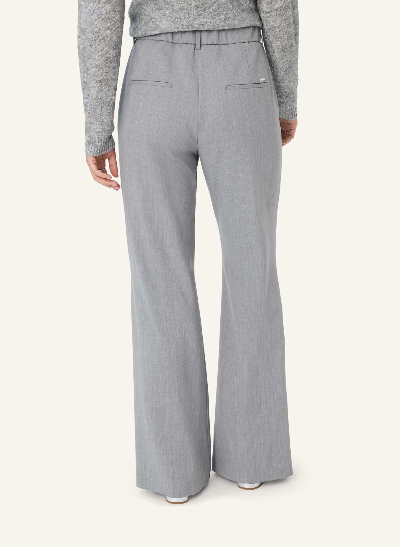 BRAX Palazzohose STYLE MAINE: HELLGRAU