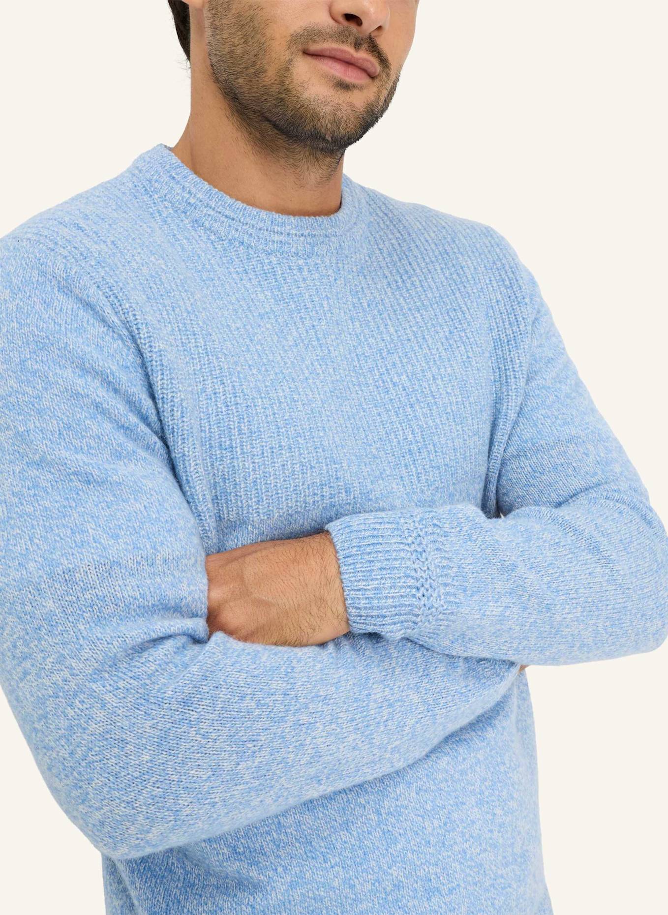 BRAX Strickpullover STYLE RICK: BLAU