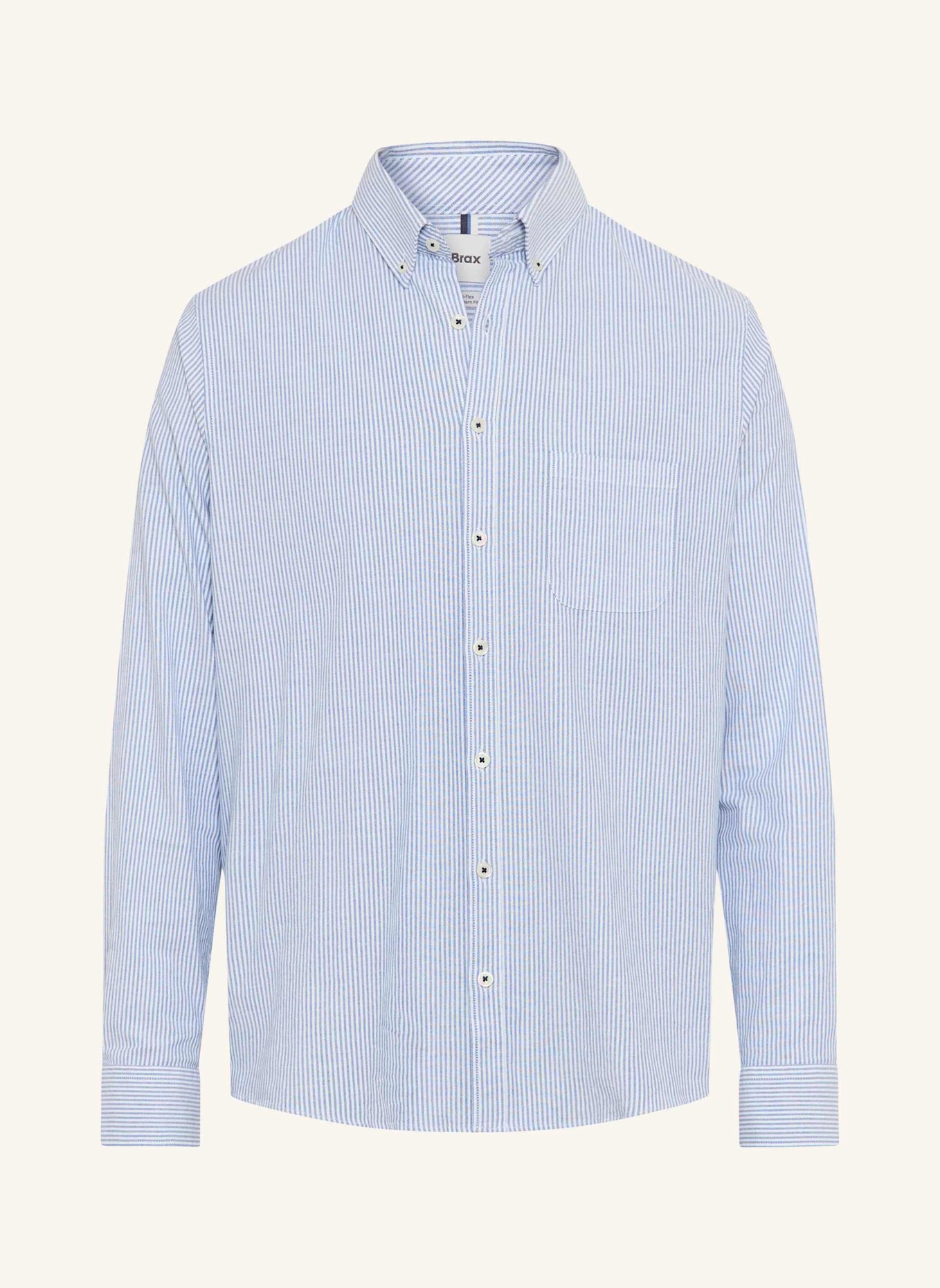 BRAX Oxfordhemd STYLE DANIEL: BLAU