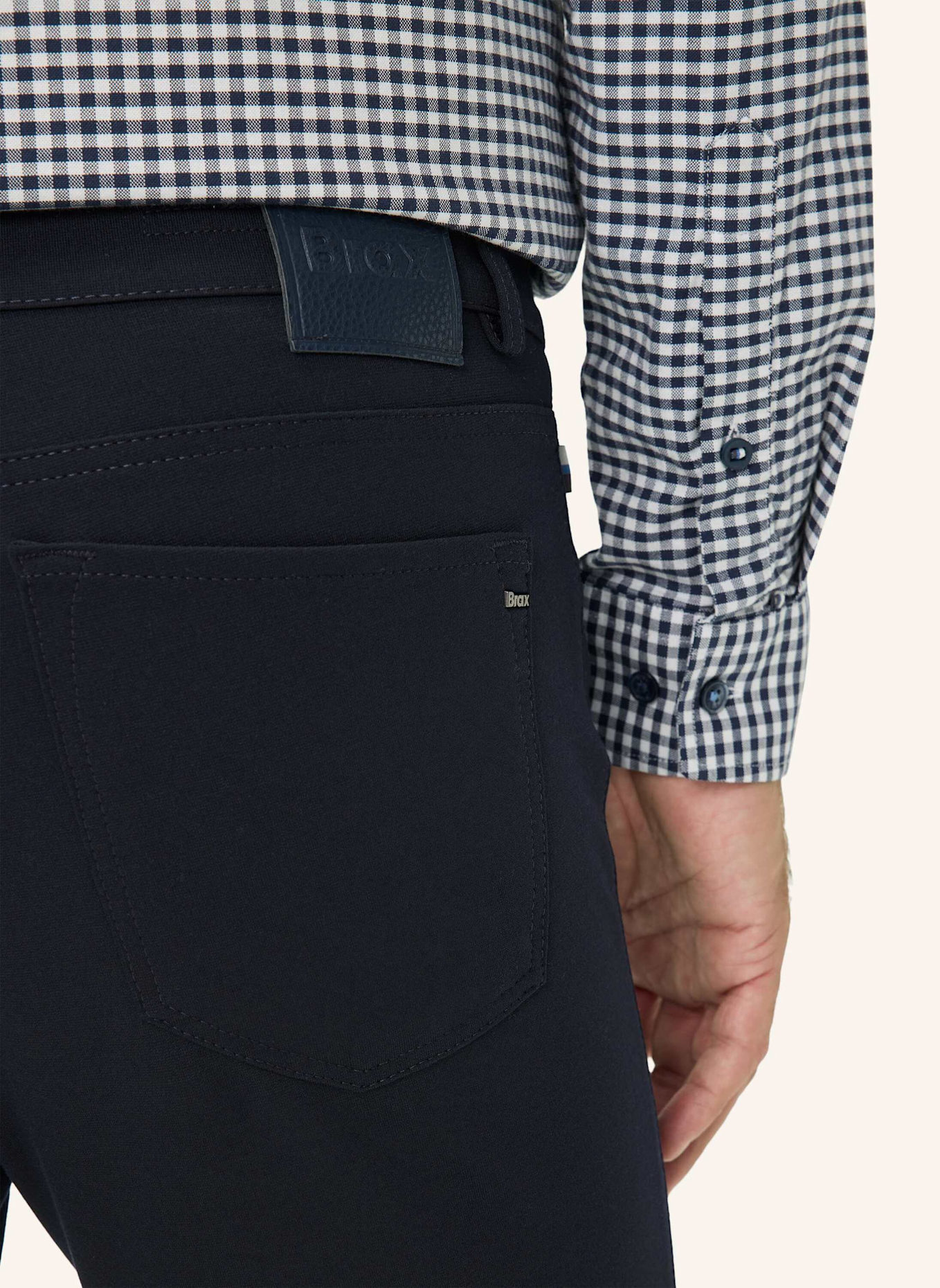 BRAX Five-Pocket-Hose STYLE CHUCK: DUNKELBLAU