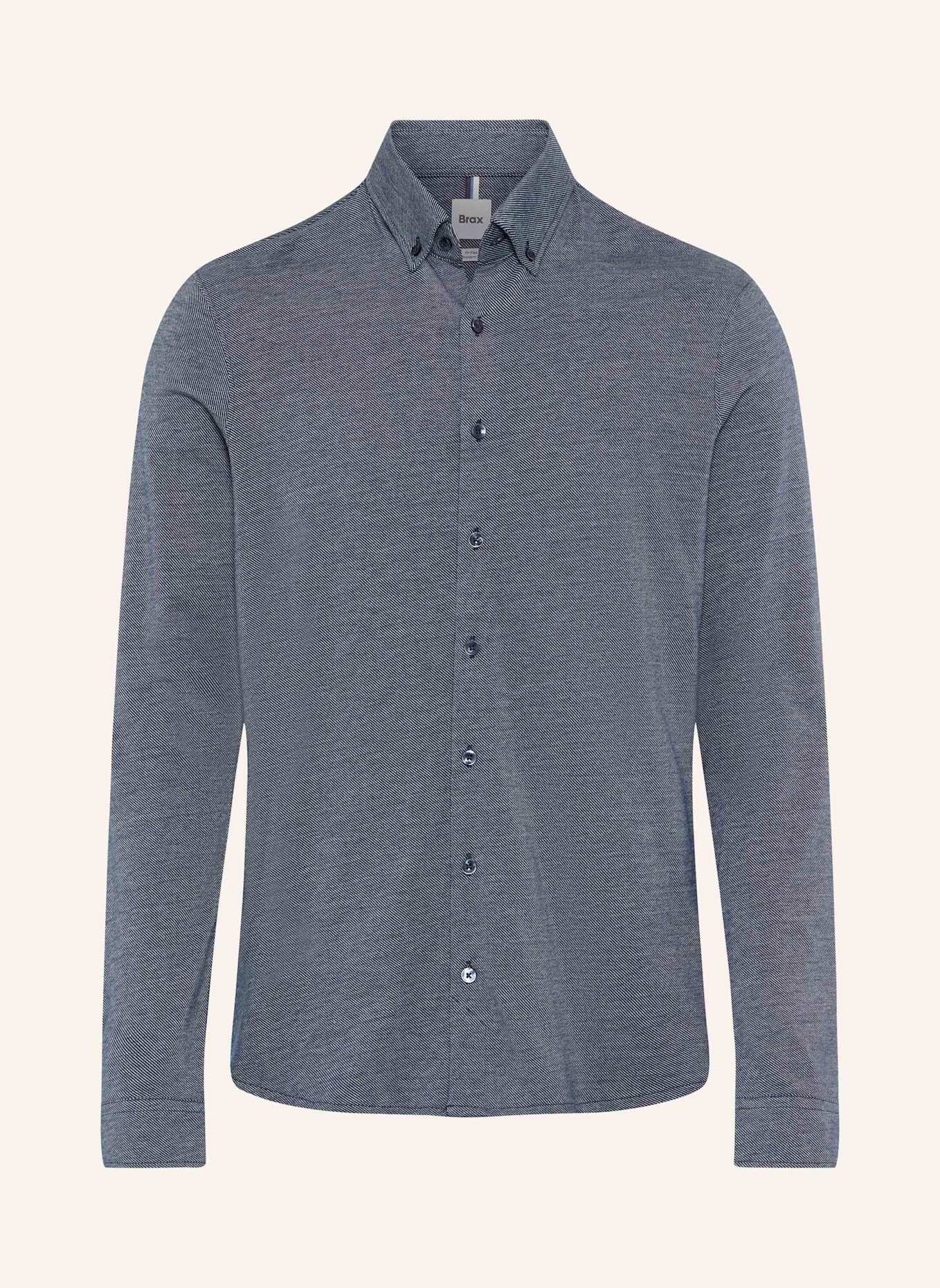BRAX Hemd STYLE DANIEL: DUNKELBLAU