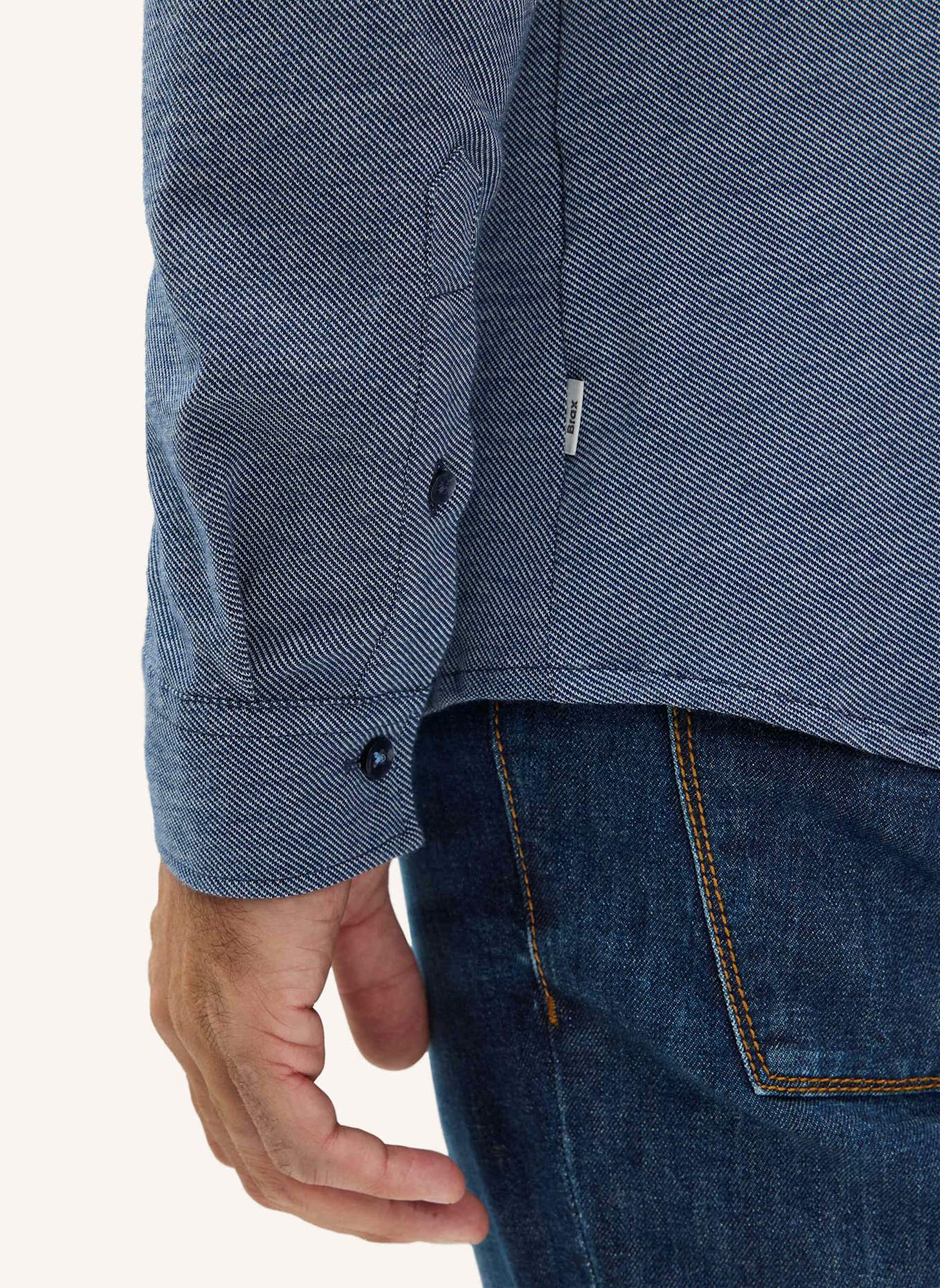 BRAX Hemd STYLE DANIEL: DUNKELBLAU