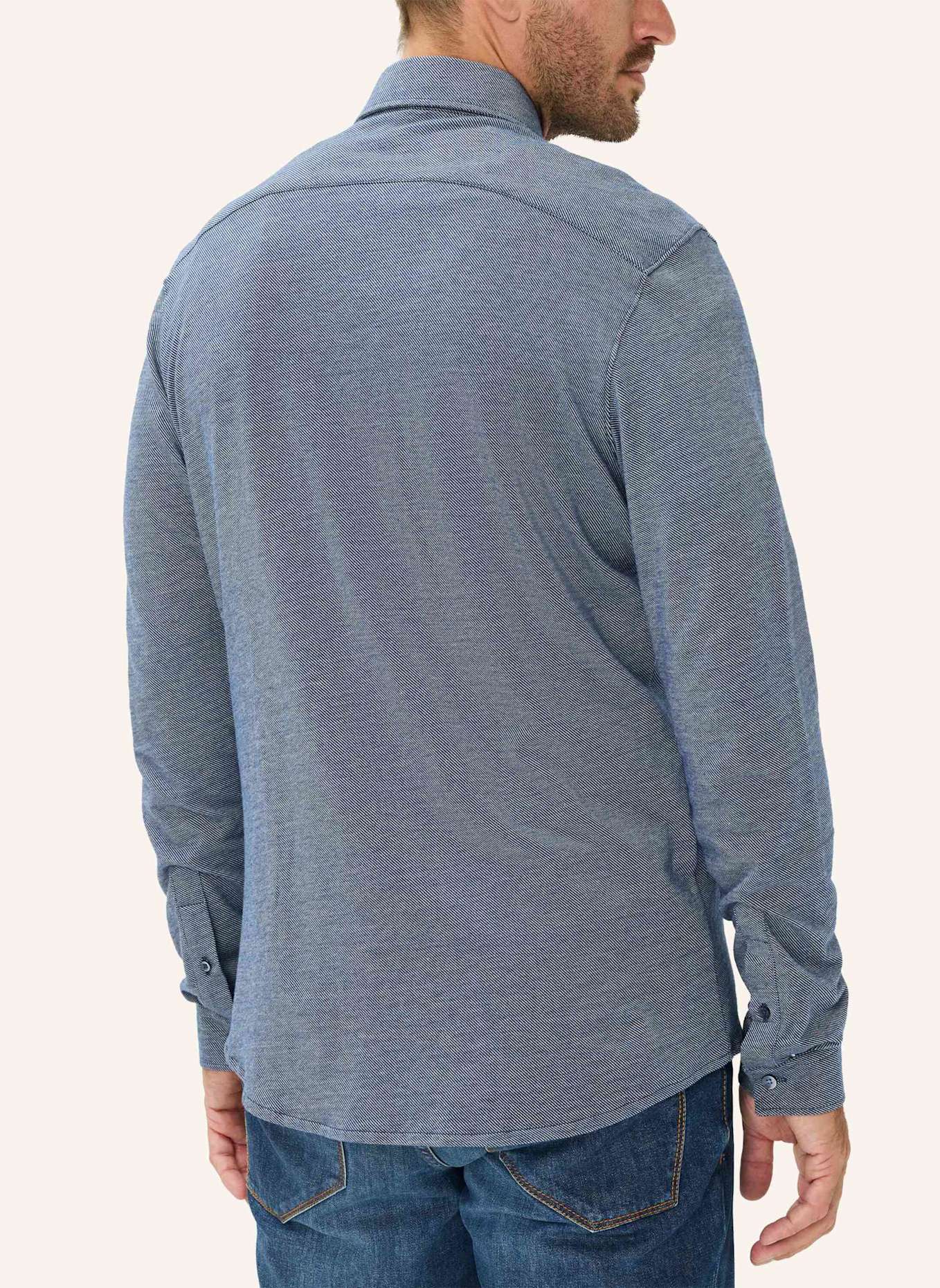 BRAX Hemd STYLE DANIEL: DUNKELBLAU