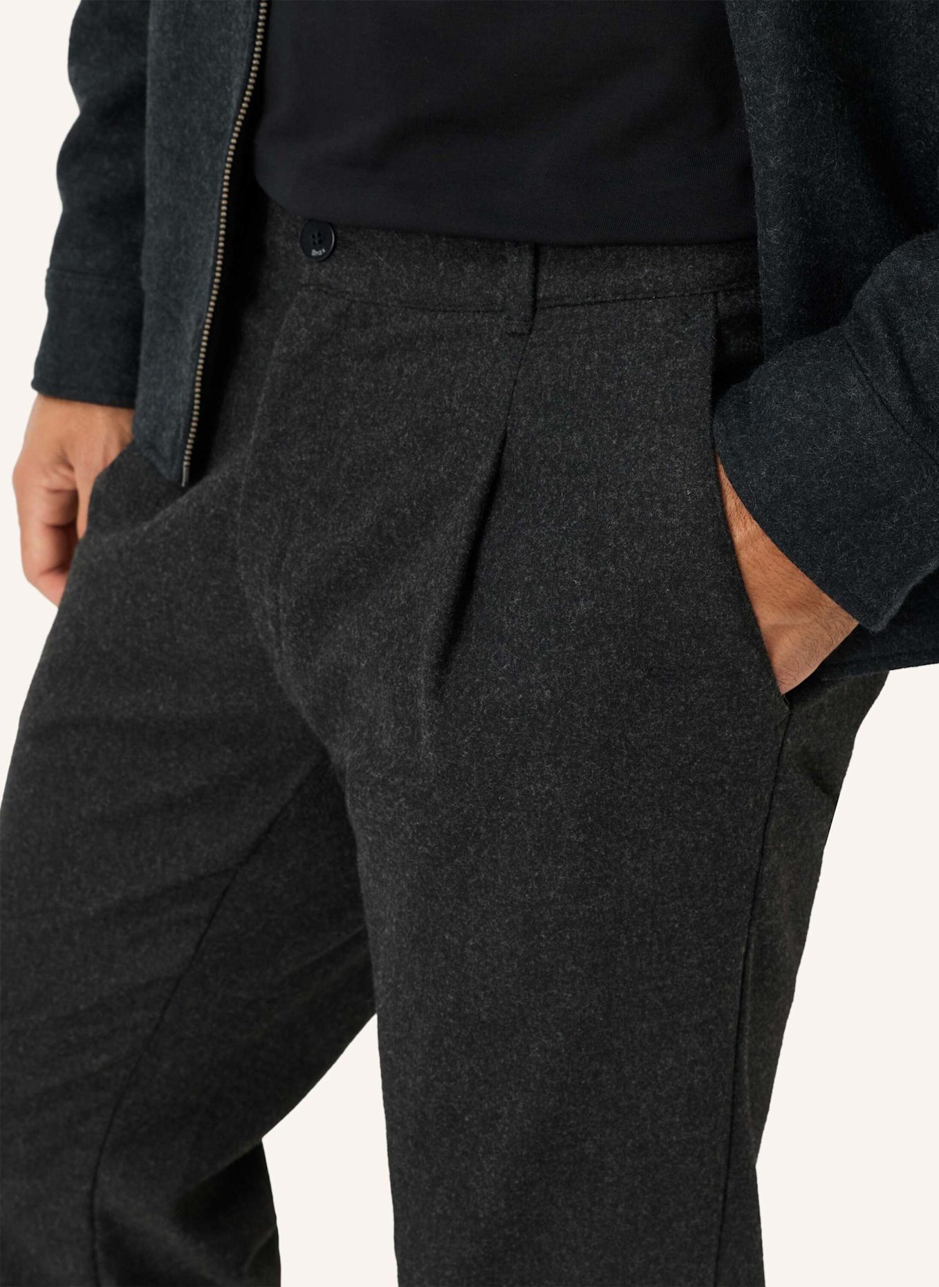 BRAX Chino STYLE TINO: DUNKELGRAU