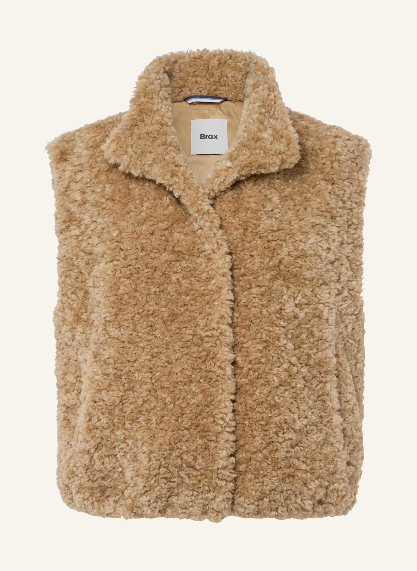 BRAX Weste STYLE OSLO: BEIGE