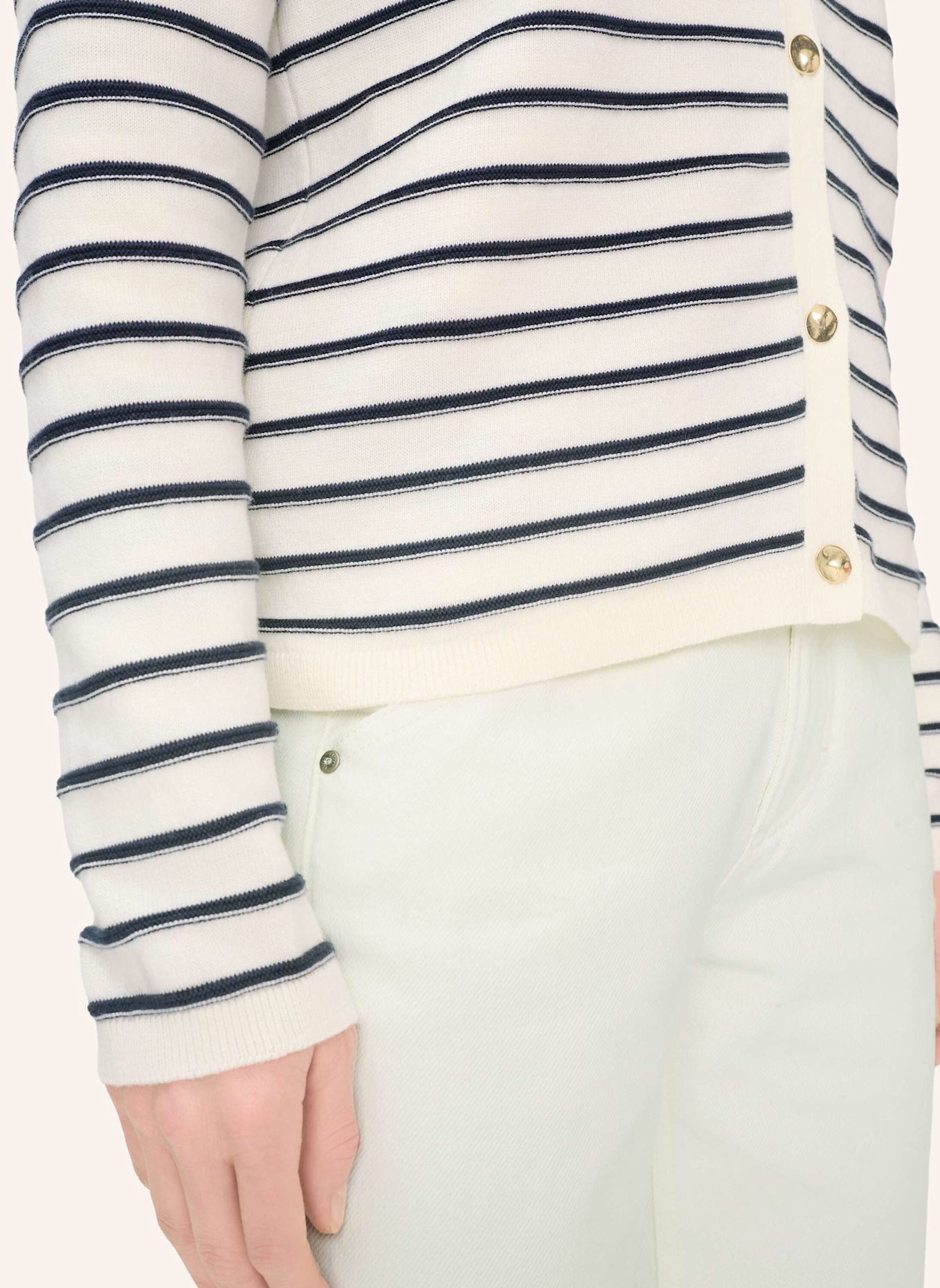 BRAX Strickjacke STYLE ANN: BLAU