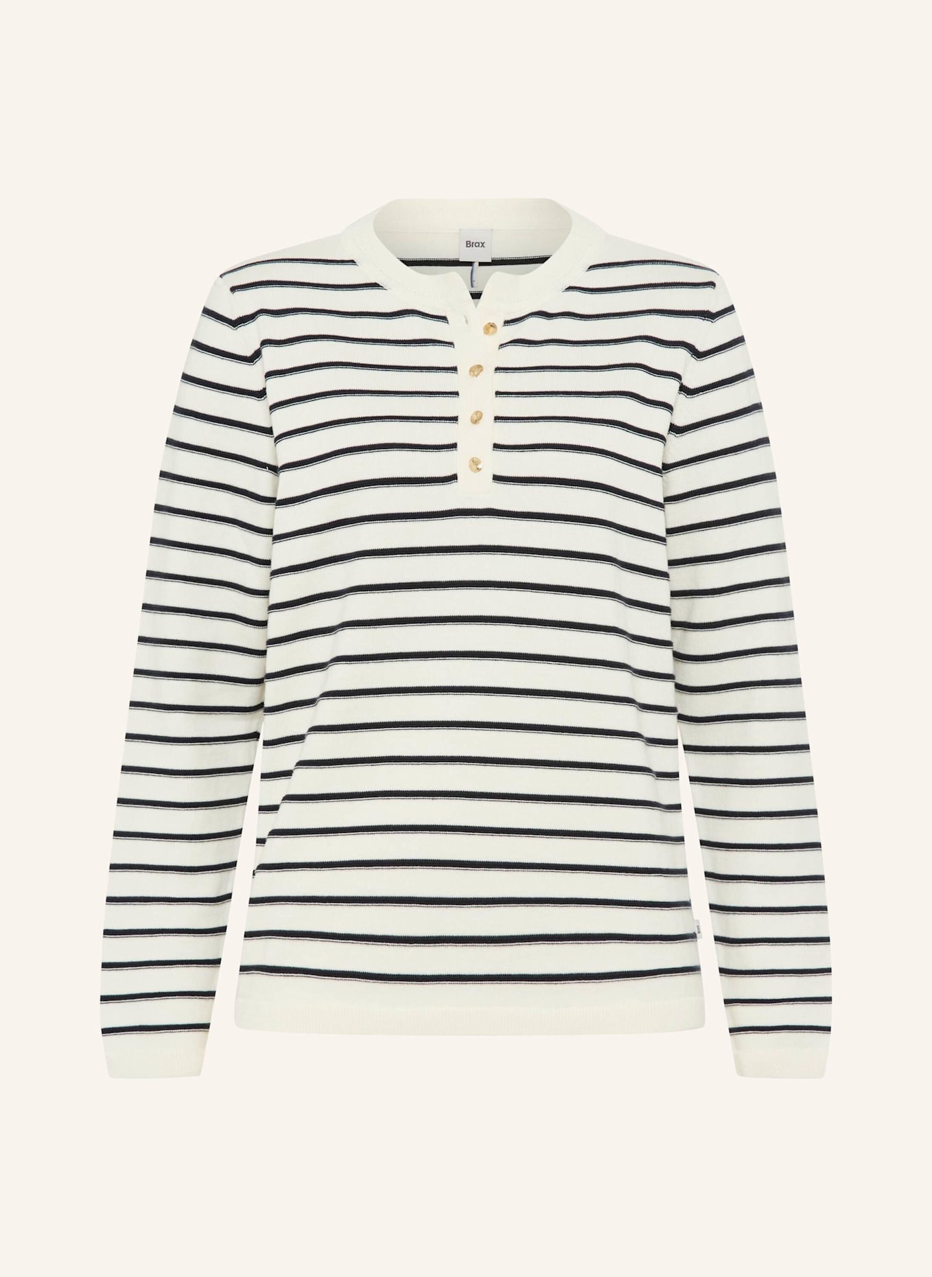 BRAX Strickpullover STYLE LUCY: BLAU