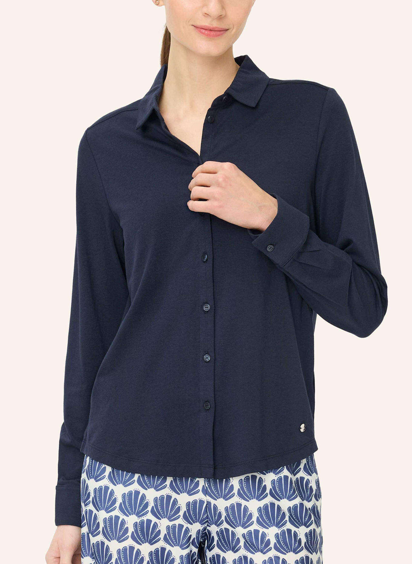 BRAX Shirt-Bluse STYLE CELINA L: BLAU
