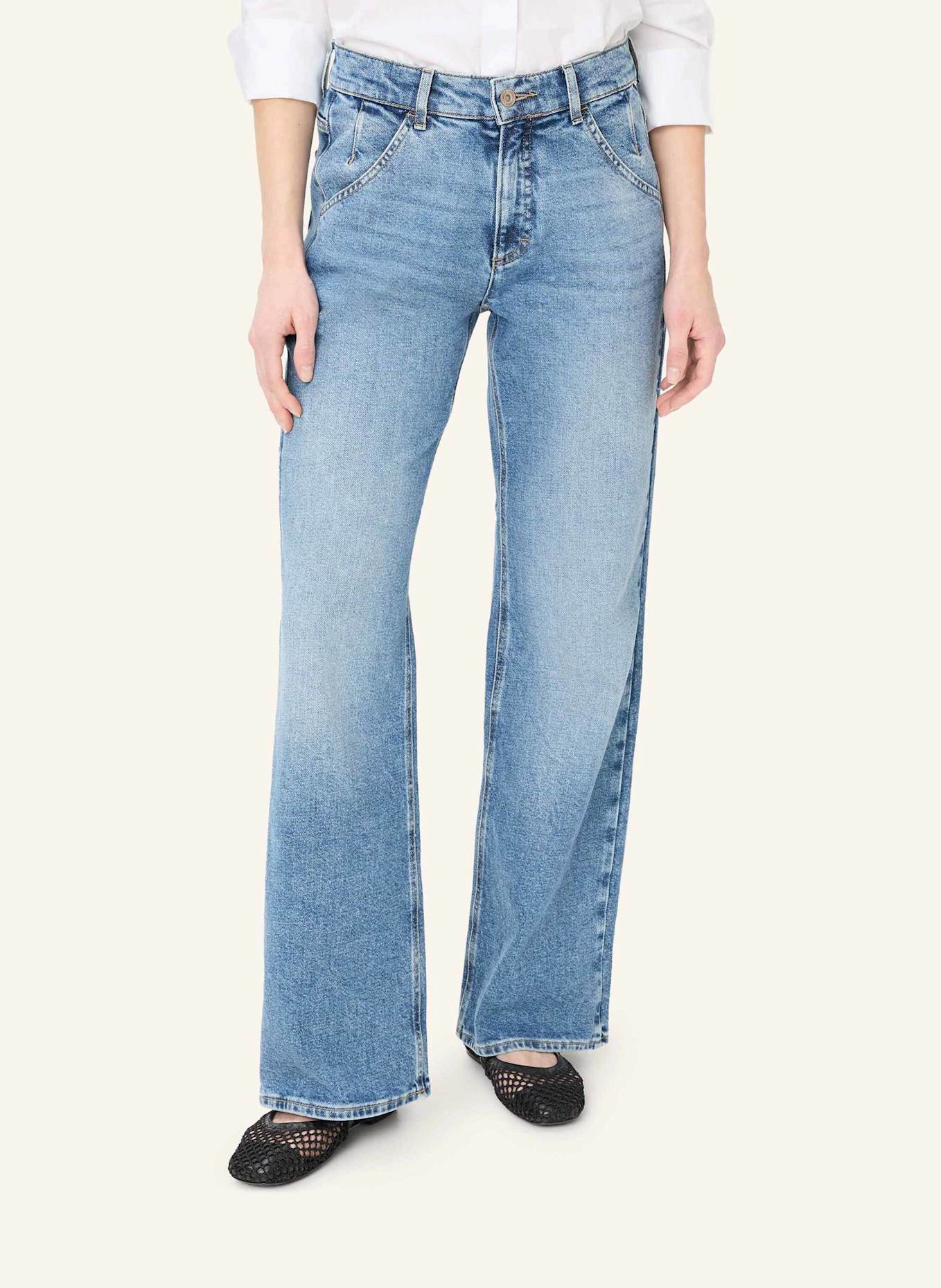 BRAX Palazzohose STYLE MAINE: BLAU