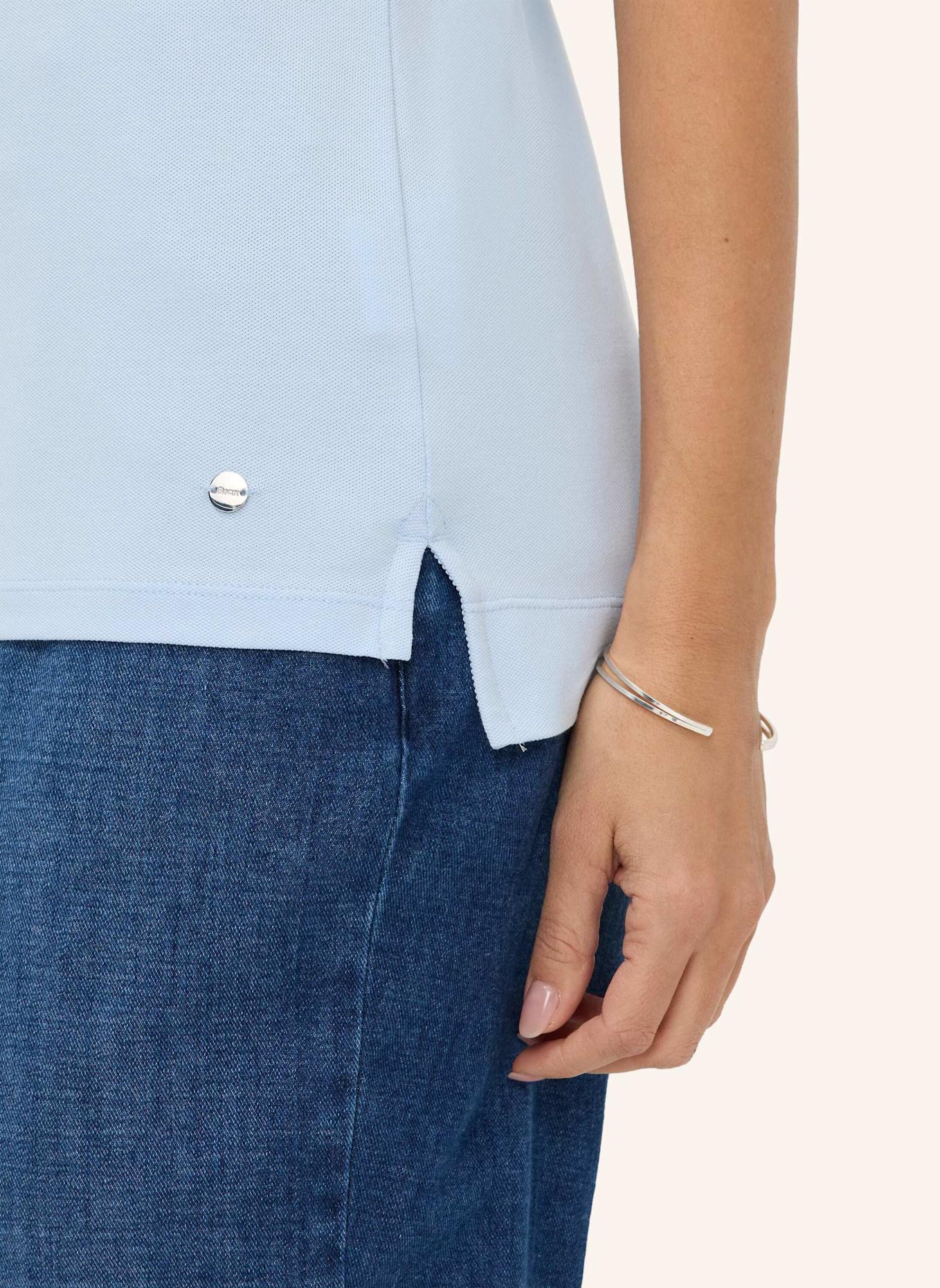 BRAX Piqué-Poloshirt STYLE CLEO: HELLBLAU