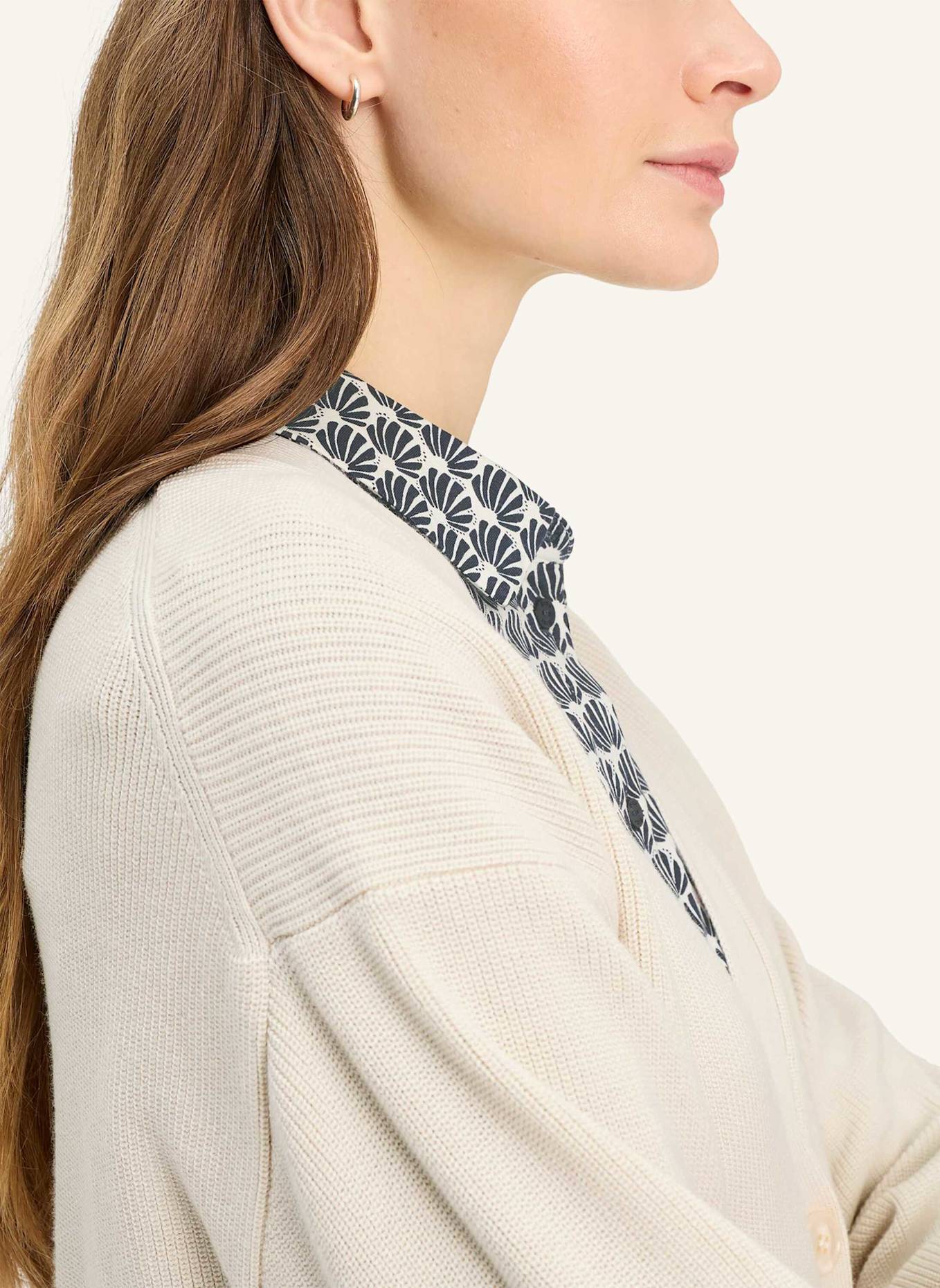 BRAX Strickjacke STYLE ANIQUE: BEIGE