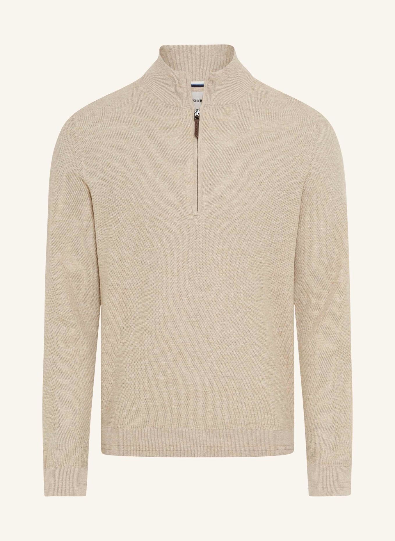 BRAX Pullover STYLE STEFFEN: BEIGE