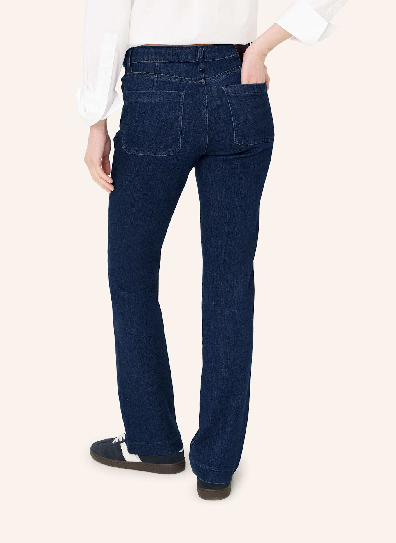 BRAX Jeans STYLE MARY BOOT: DUNKELBLAU