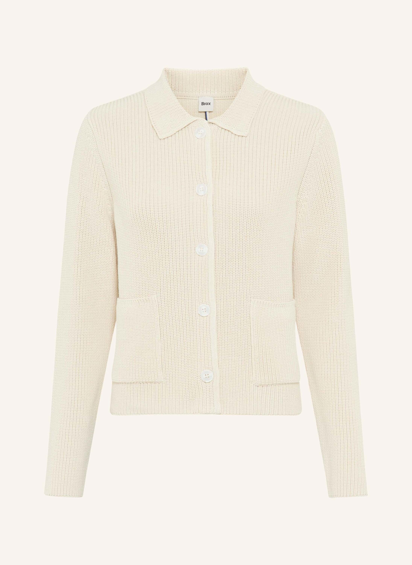 BRAX Strickjacke STYLE AMI: BEIGE