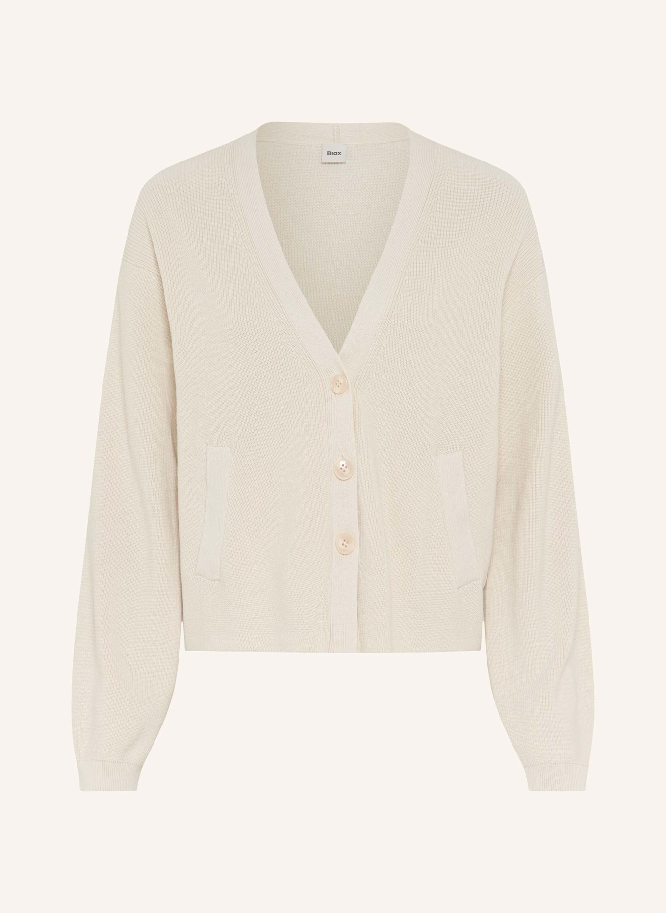 BRAX Strickjacke STYLE ANIQUE: BEIGE