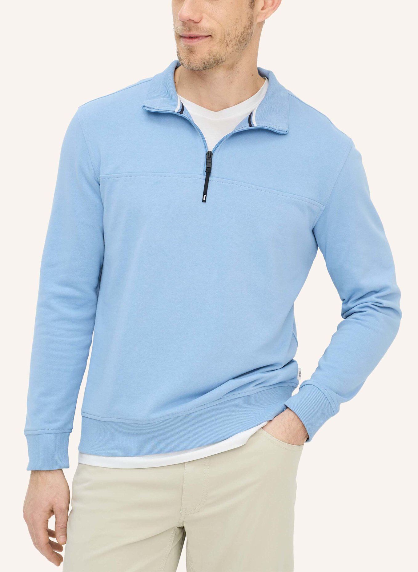 BRAX Sweatshirt STYLE SION: BLAU