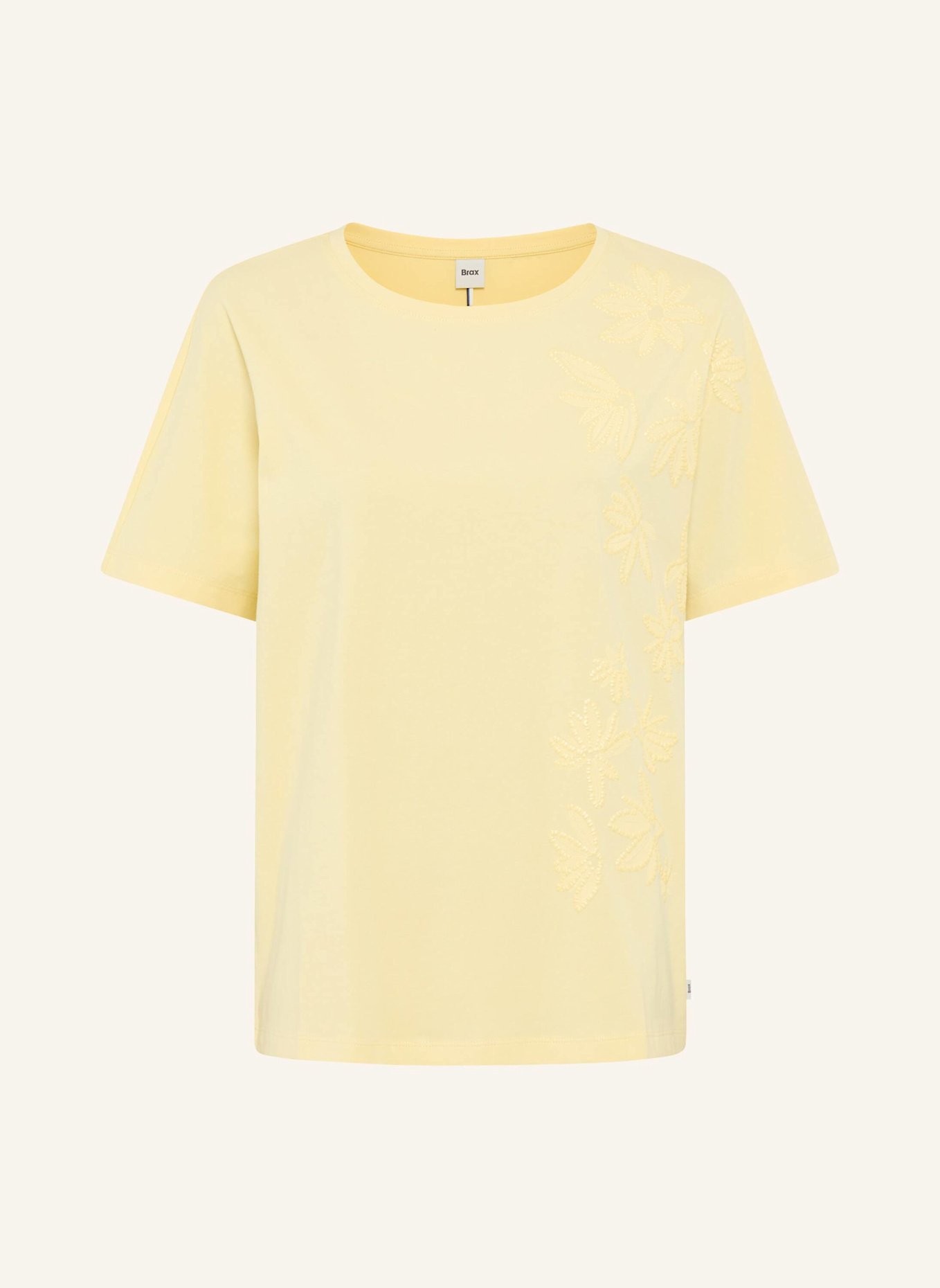 BRAX T-Shirt STYLE CAELEN S: GELB