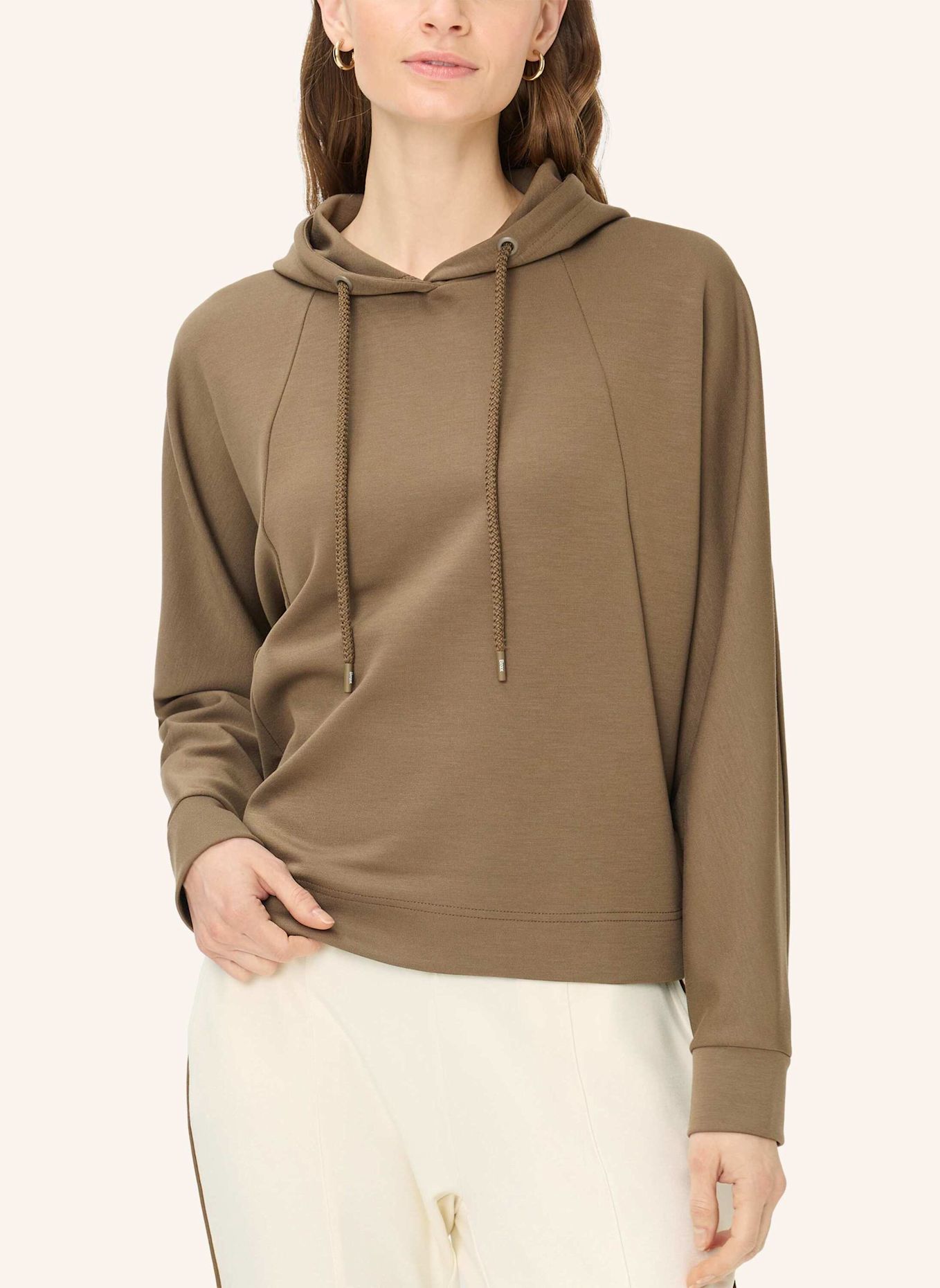 BRAX Sweatshirt STYLE BECA L: BRAUN
